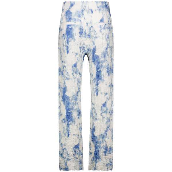Blue and White Trouser