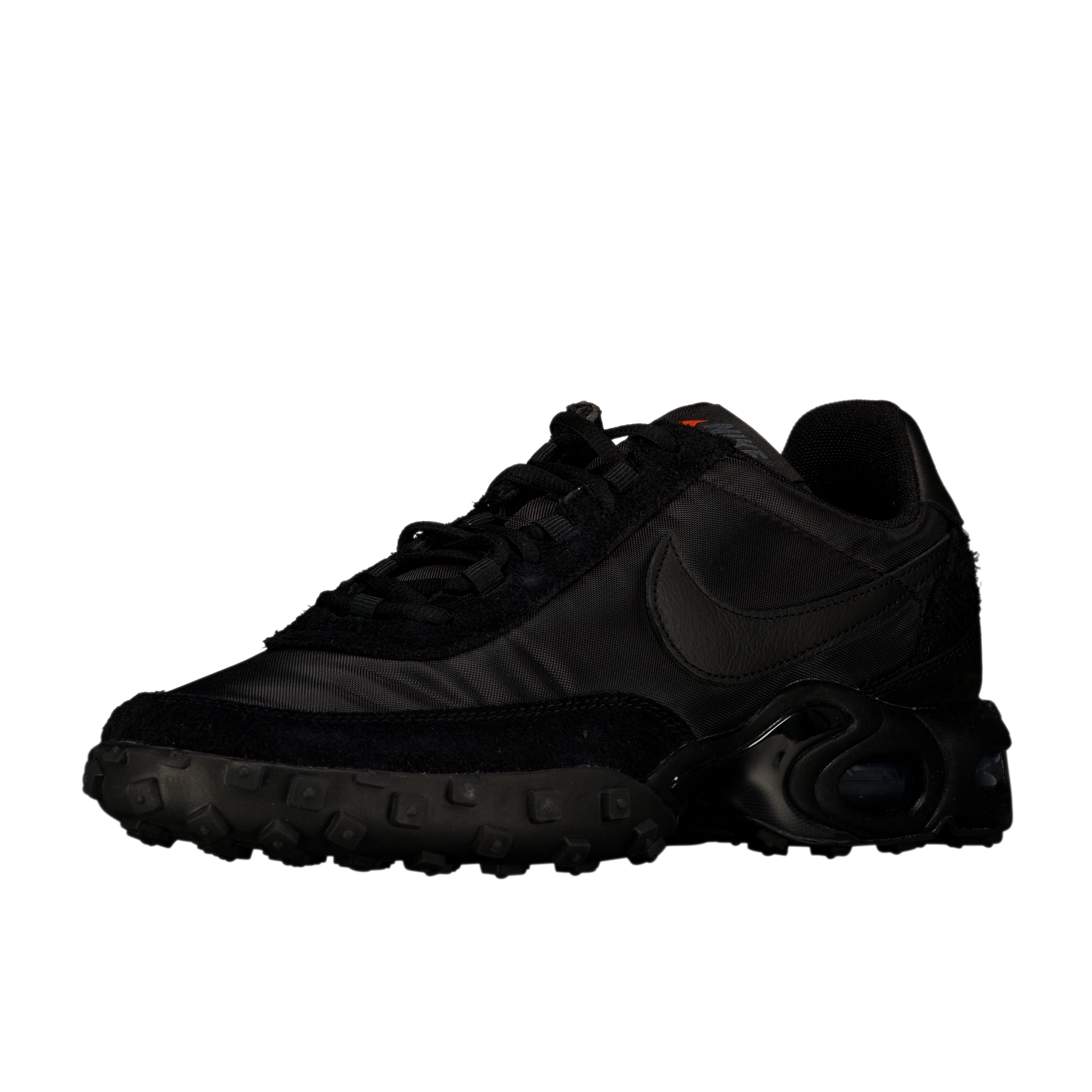 nike waffle racer black and white