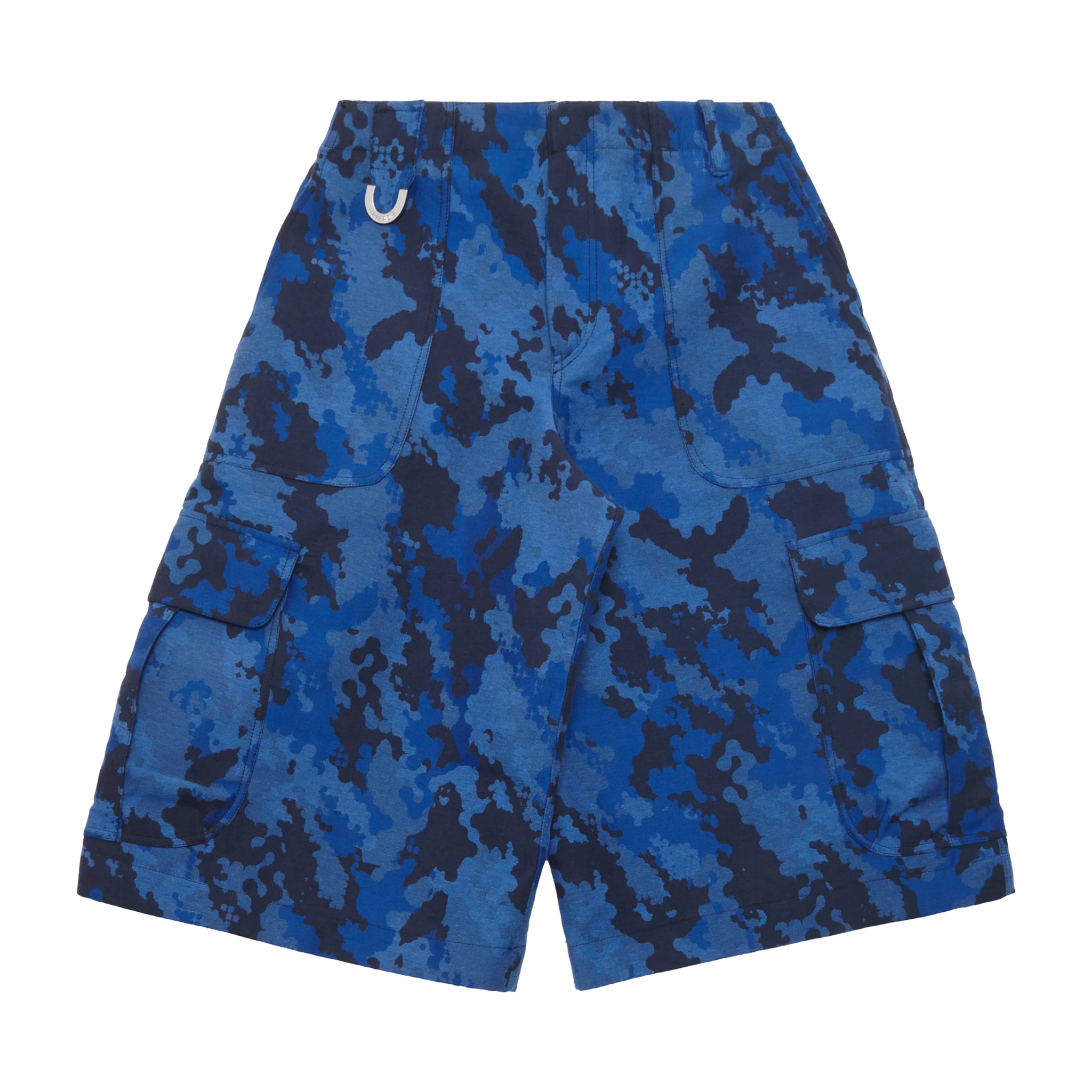 Jacquard Dove-Camo Cargo Shorts