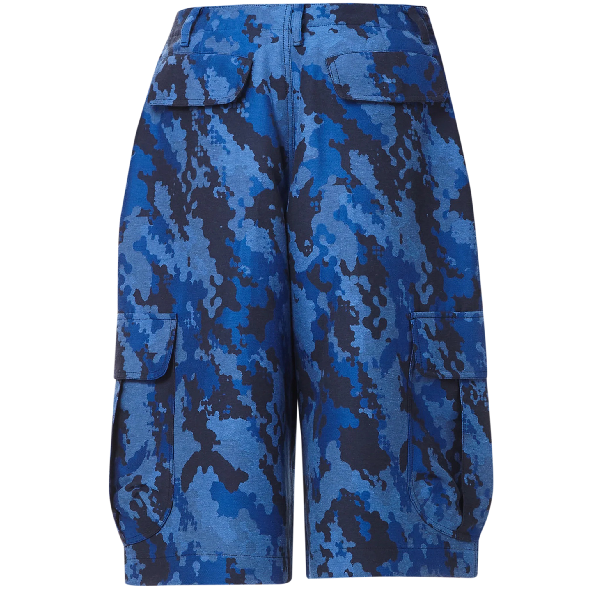 Jacquard Dove-Camo Cargo Shorts