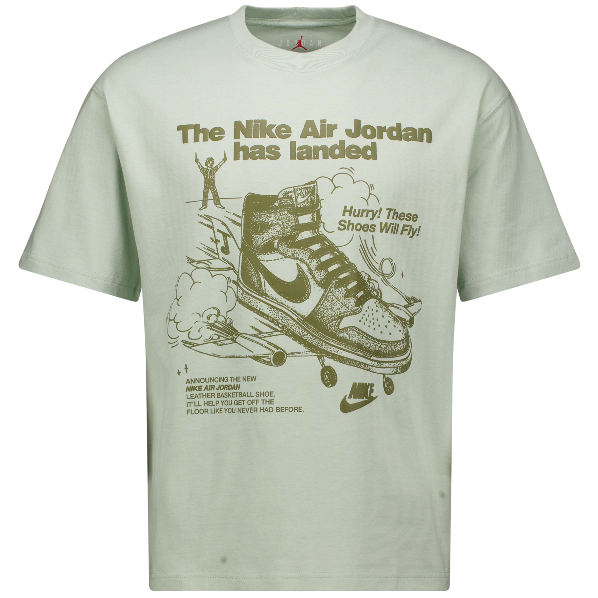 W Jordan Oversized Graphic T-Shirt