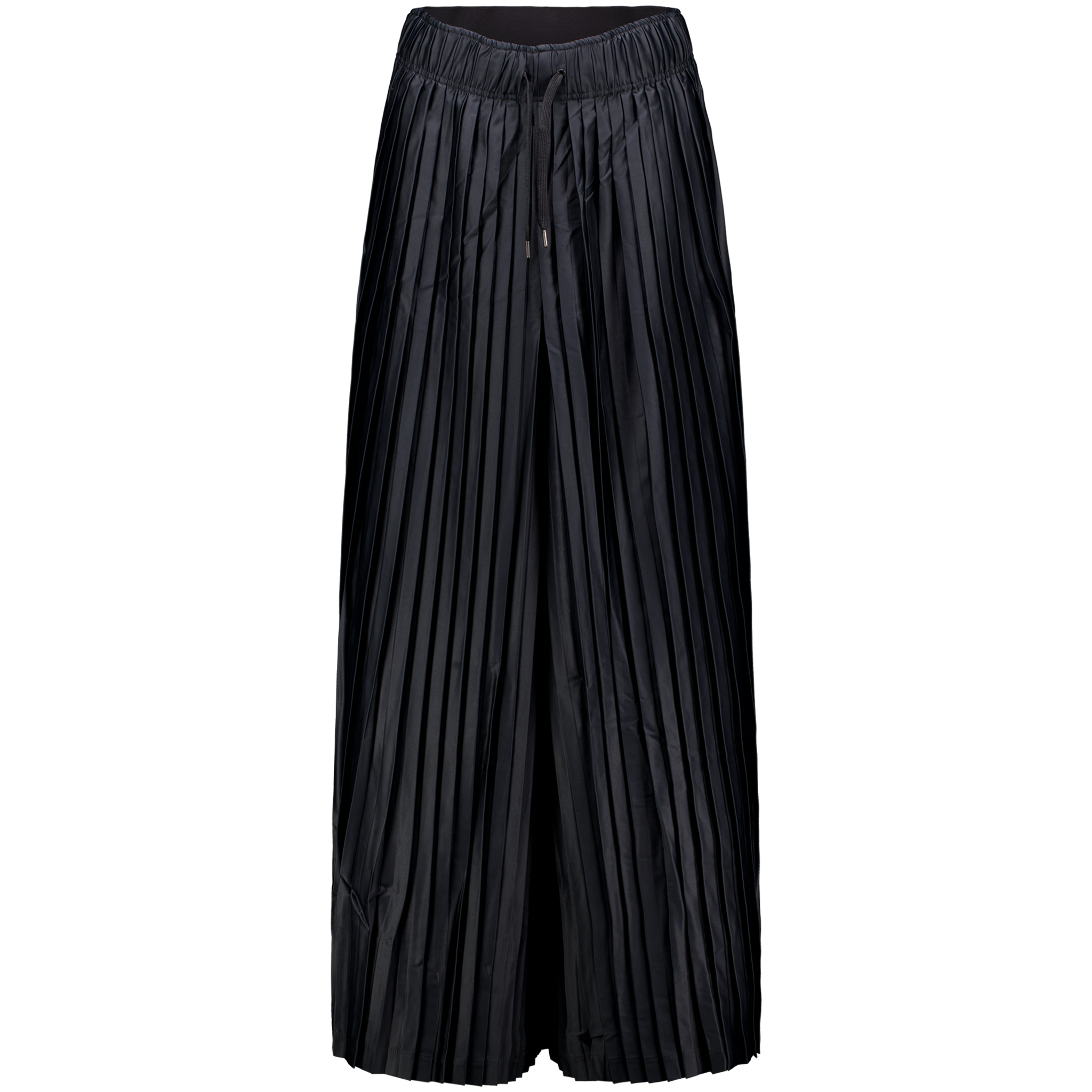 W Mid-Rise Pleated Track Pants