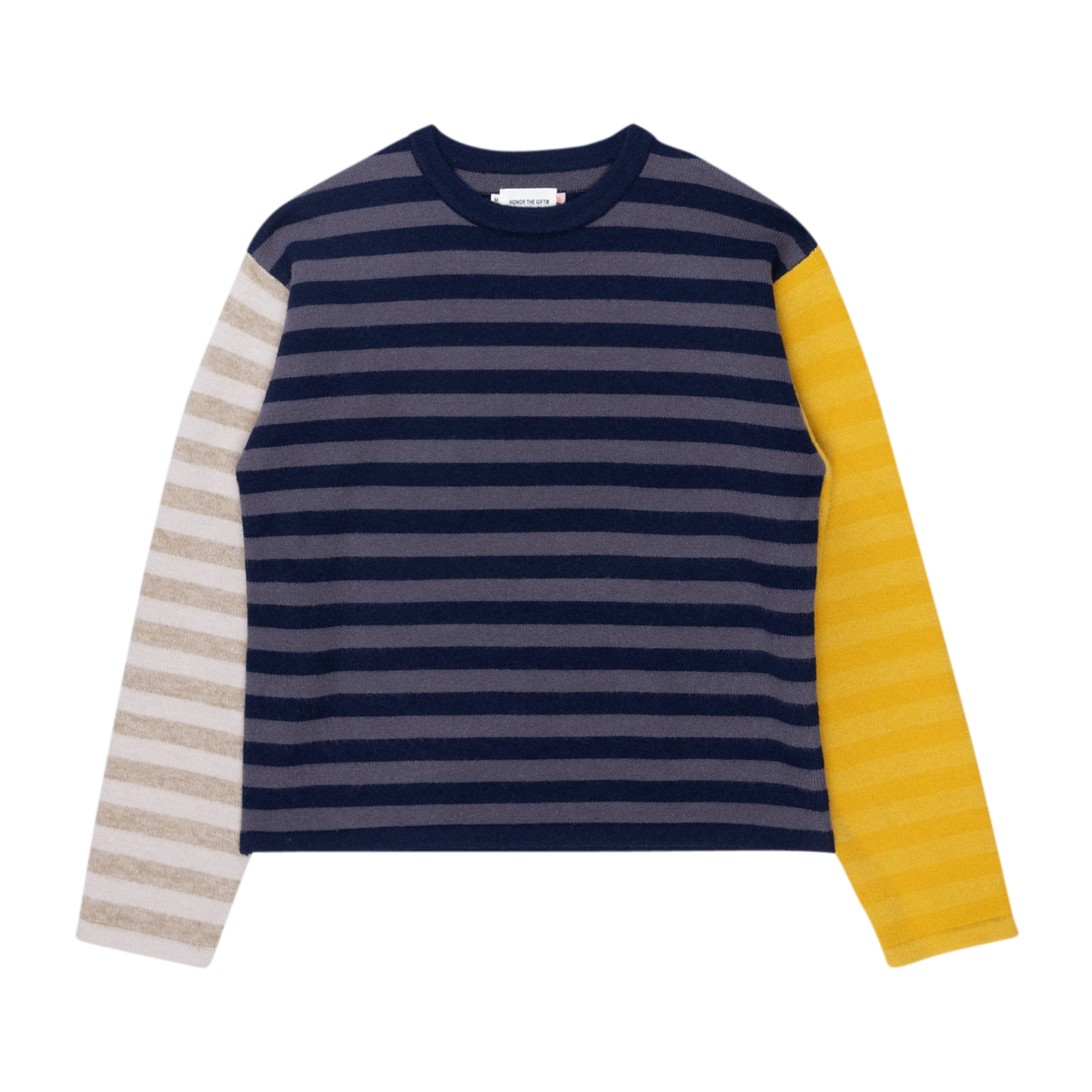 Multi Stripe Crew