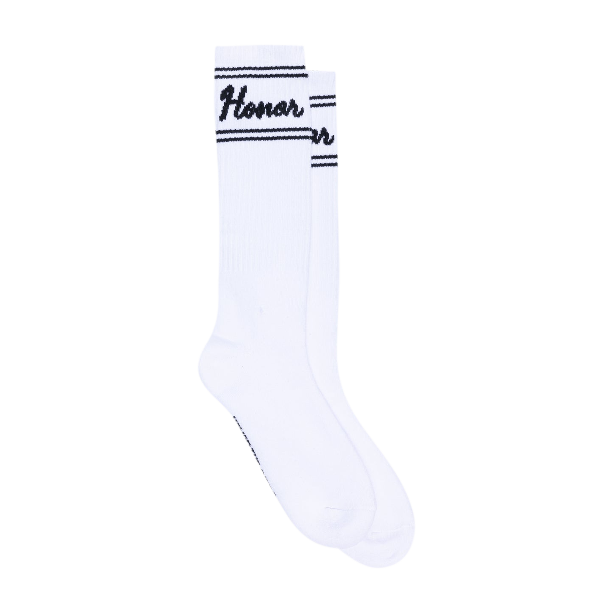 Drive in Striped Ribbed Sock