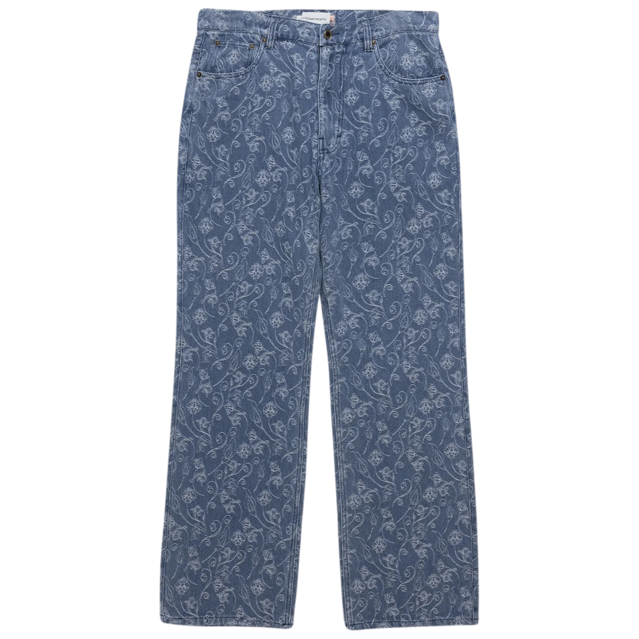 Washed 5 Pocket Denim