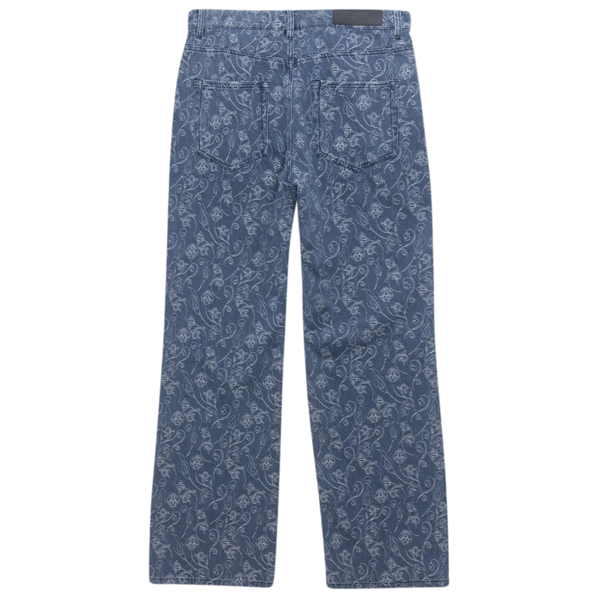 Washed 5 Pocket Denim