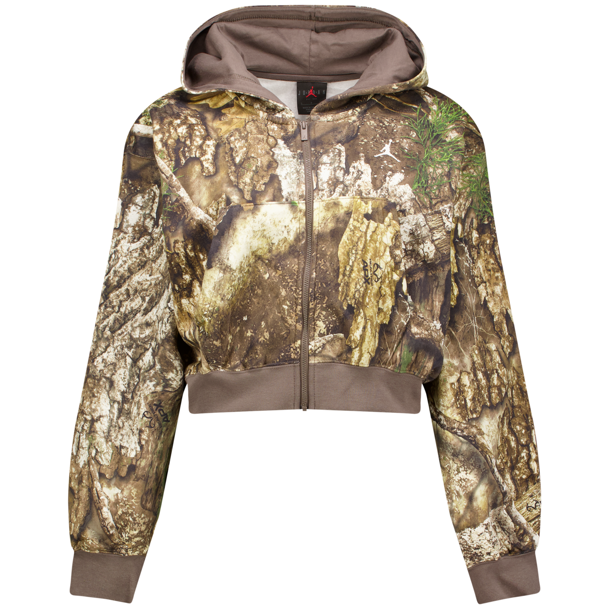 Brooklyn Fleece Mod Crop Realtree Hoodie