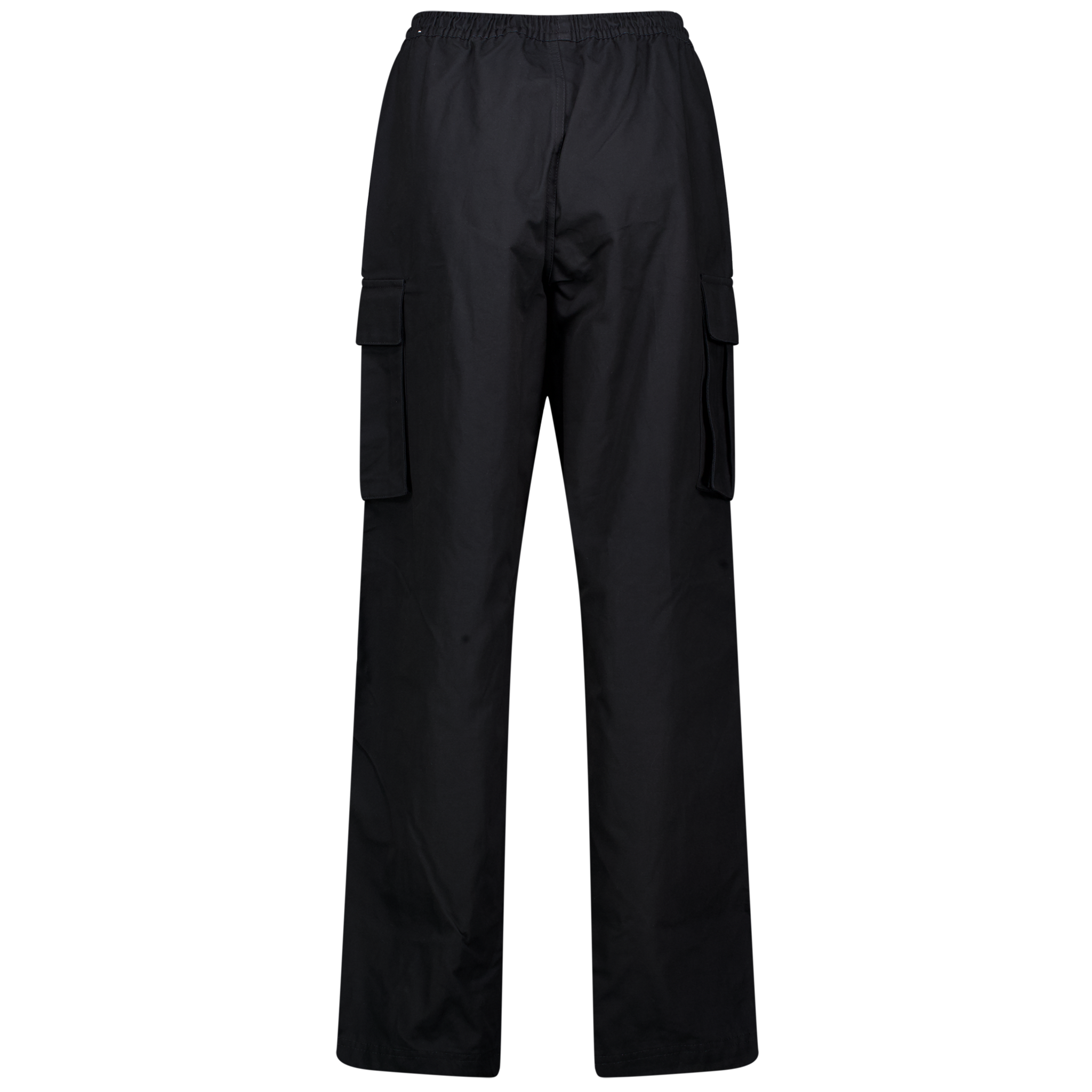 Mid-Rise Oversized Woven Cargo Pants