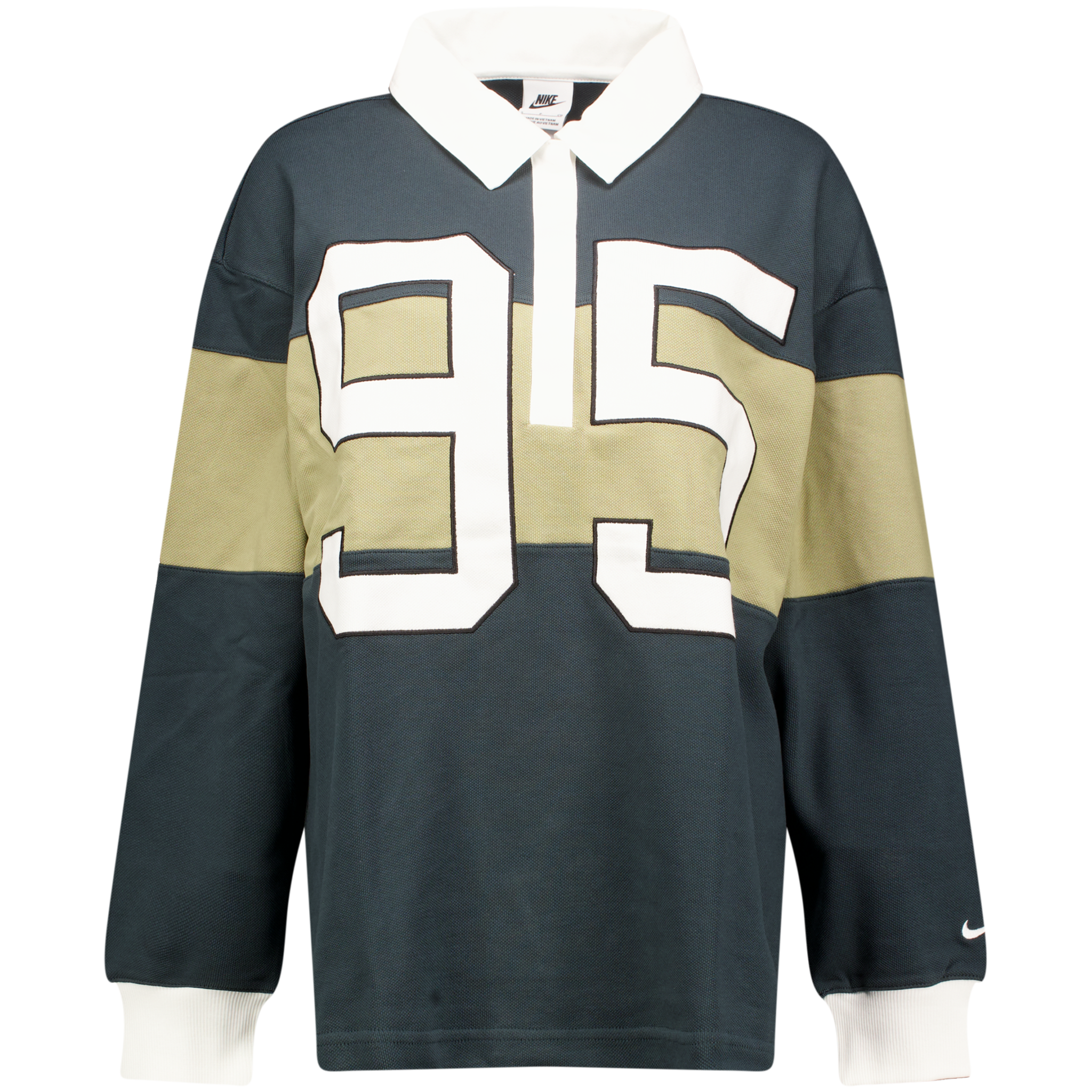 W Nike Long-Sleeve Graphic Polo Top