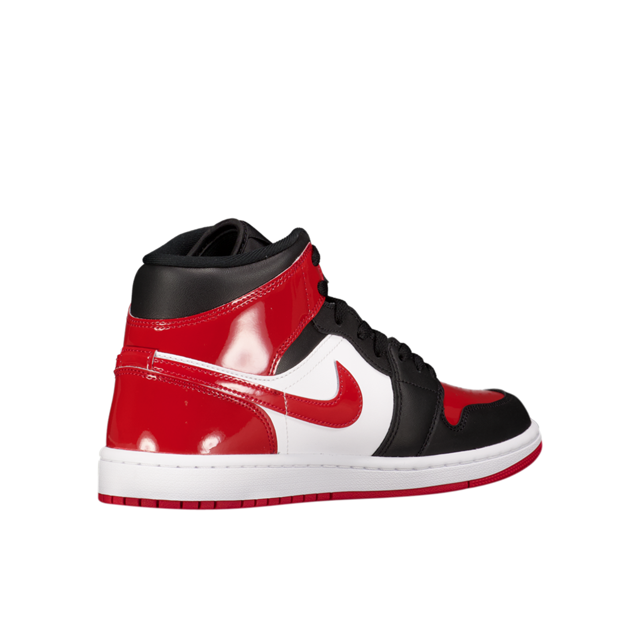 Air Jordan 1 Mid 'Bred Toe'