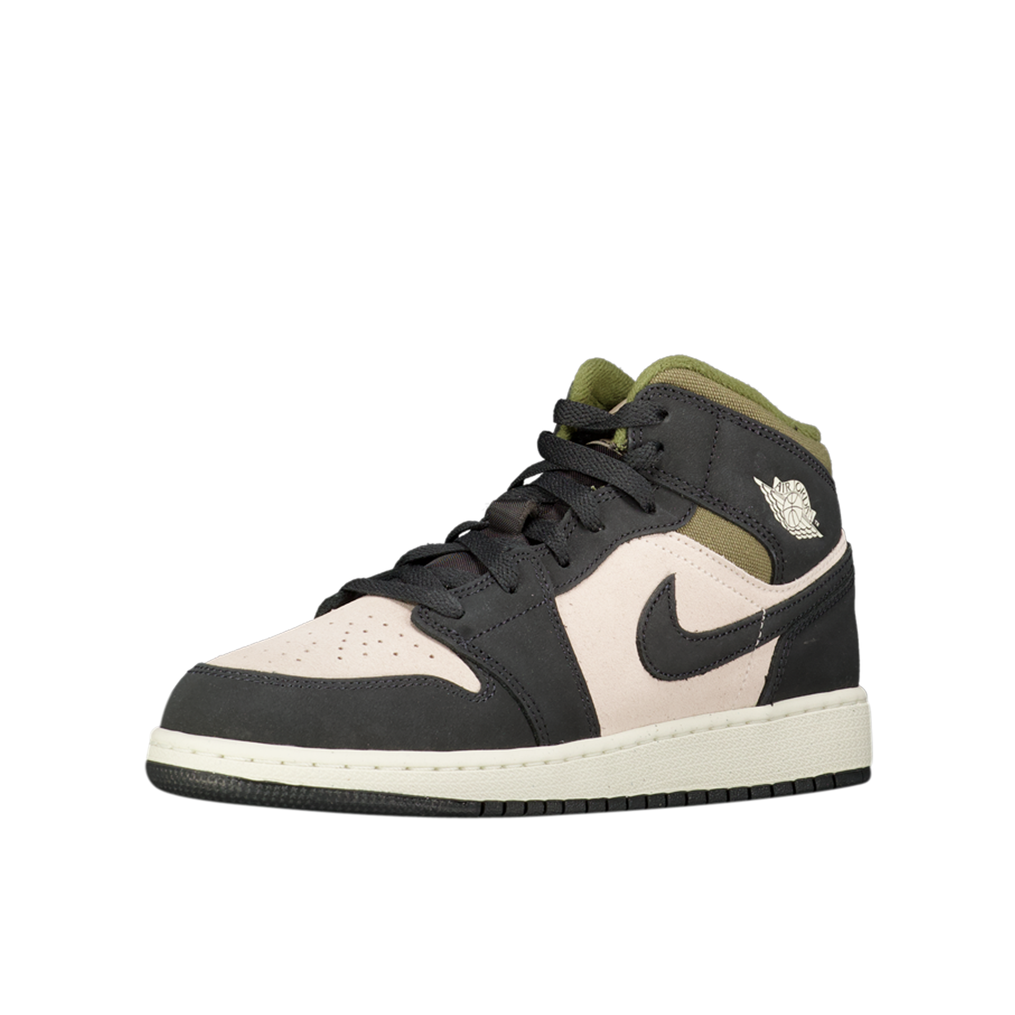 Air Jordan 1 Mid 'Medium Olive' (GS)