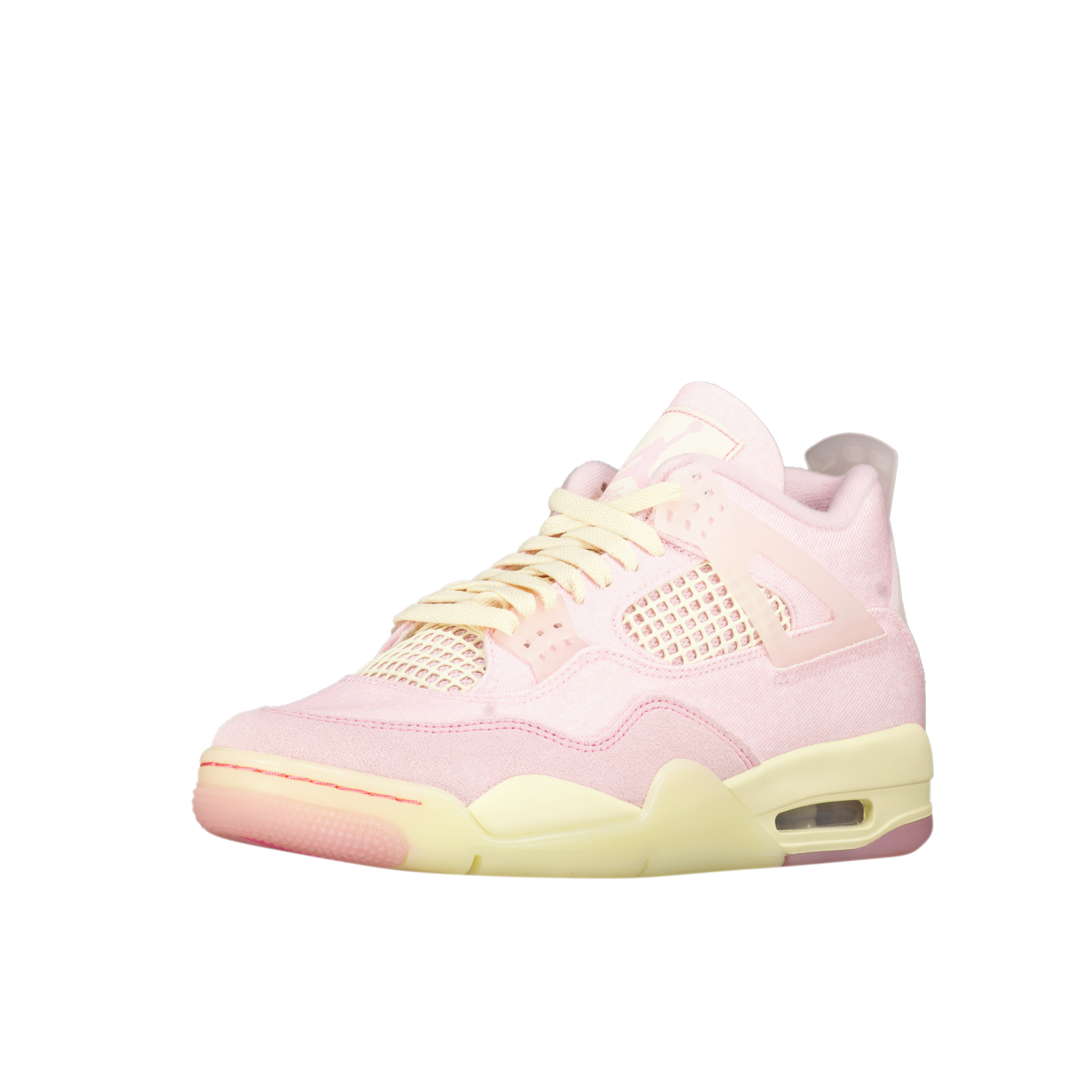 W Air Jordan 4 Denim 'Iced Carmine'