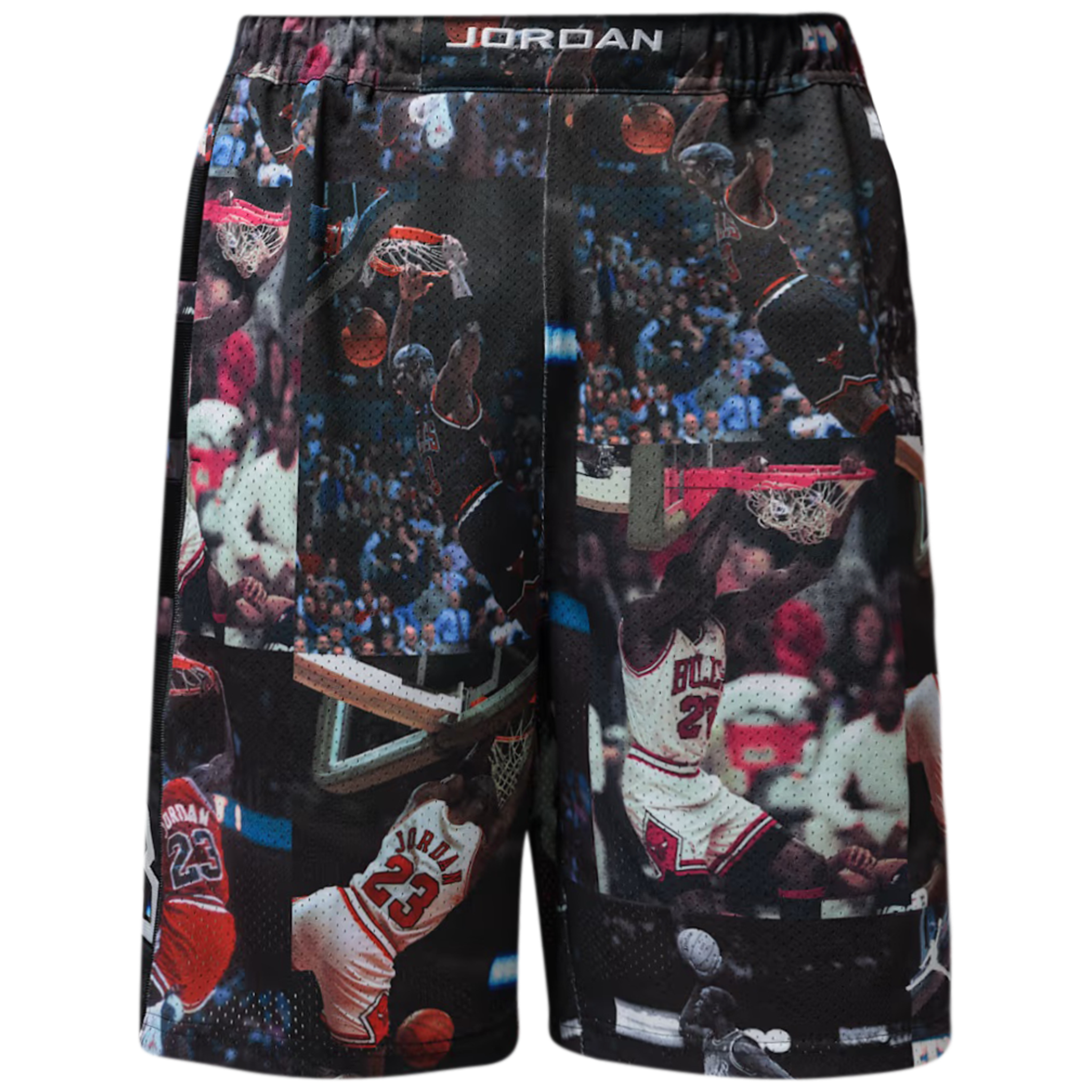 Printed Cat Scratch Shorts