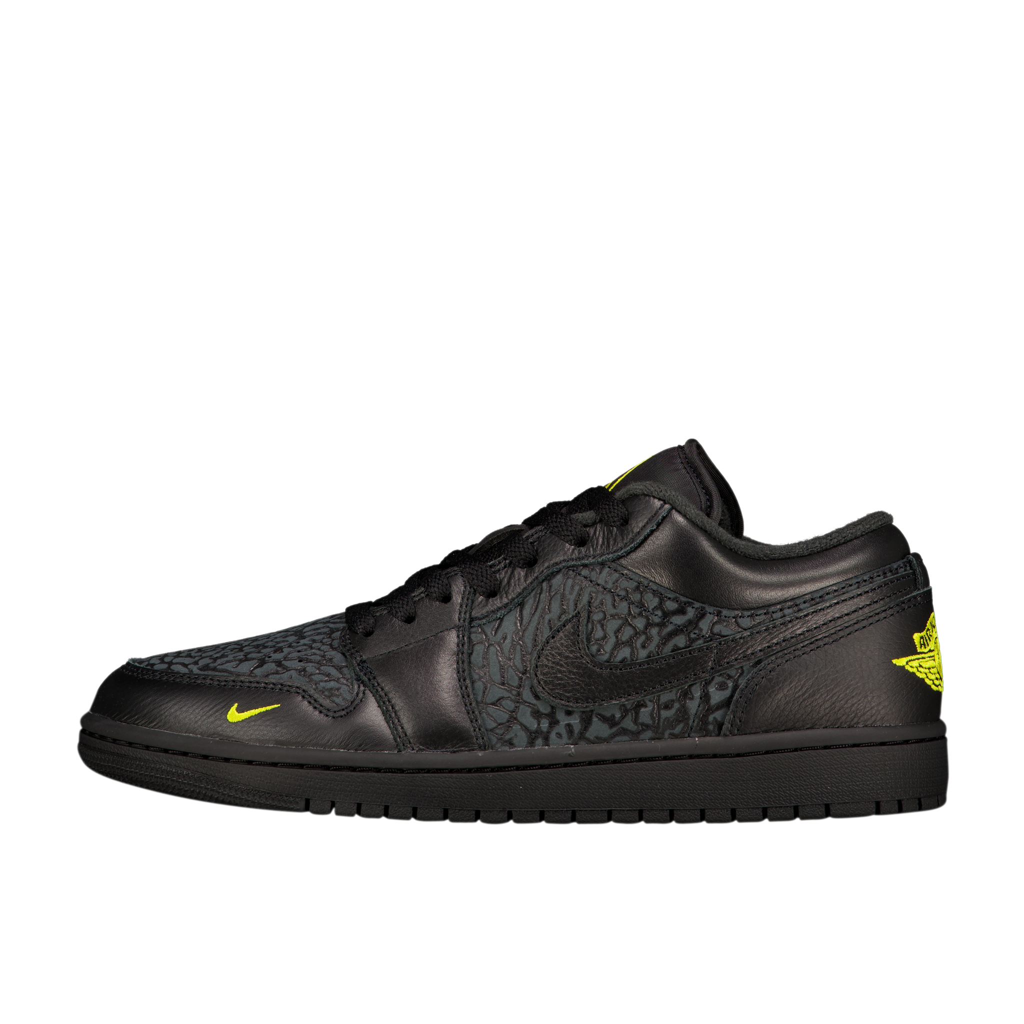 Air Jordan 1 Low 'Black Elephant Print'