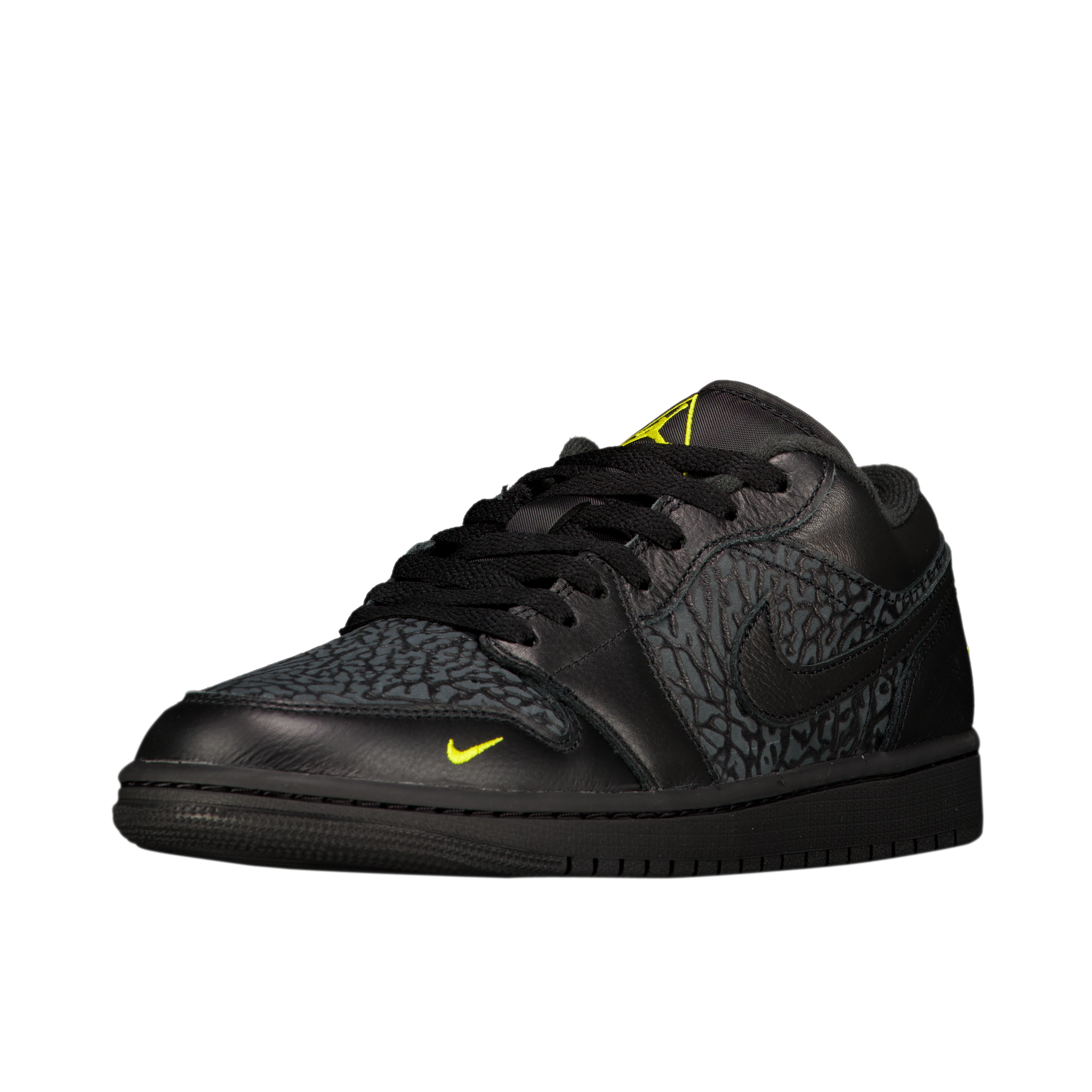 Air Jordan 1 Low 'Black Elephant Print'