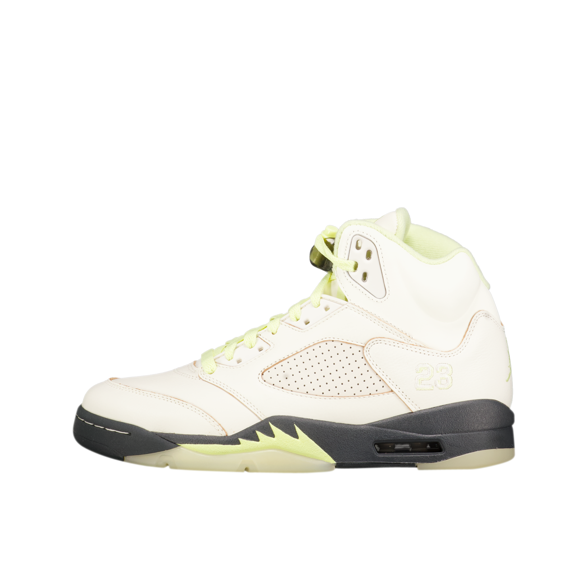 W Air Jordan 5 Retro 'Luminous Green'