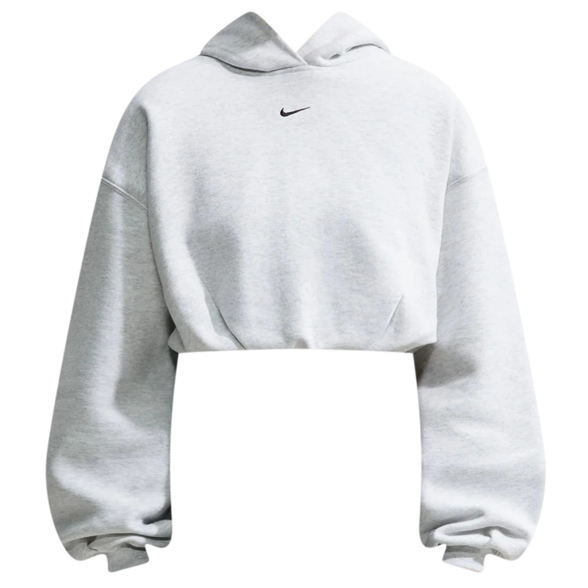 Nike Studio Fleece Medium Weight Cropped Hoodie
