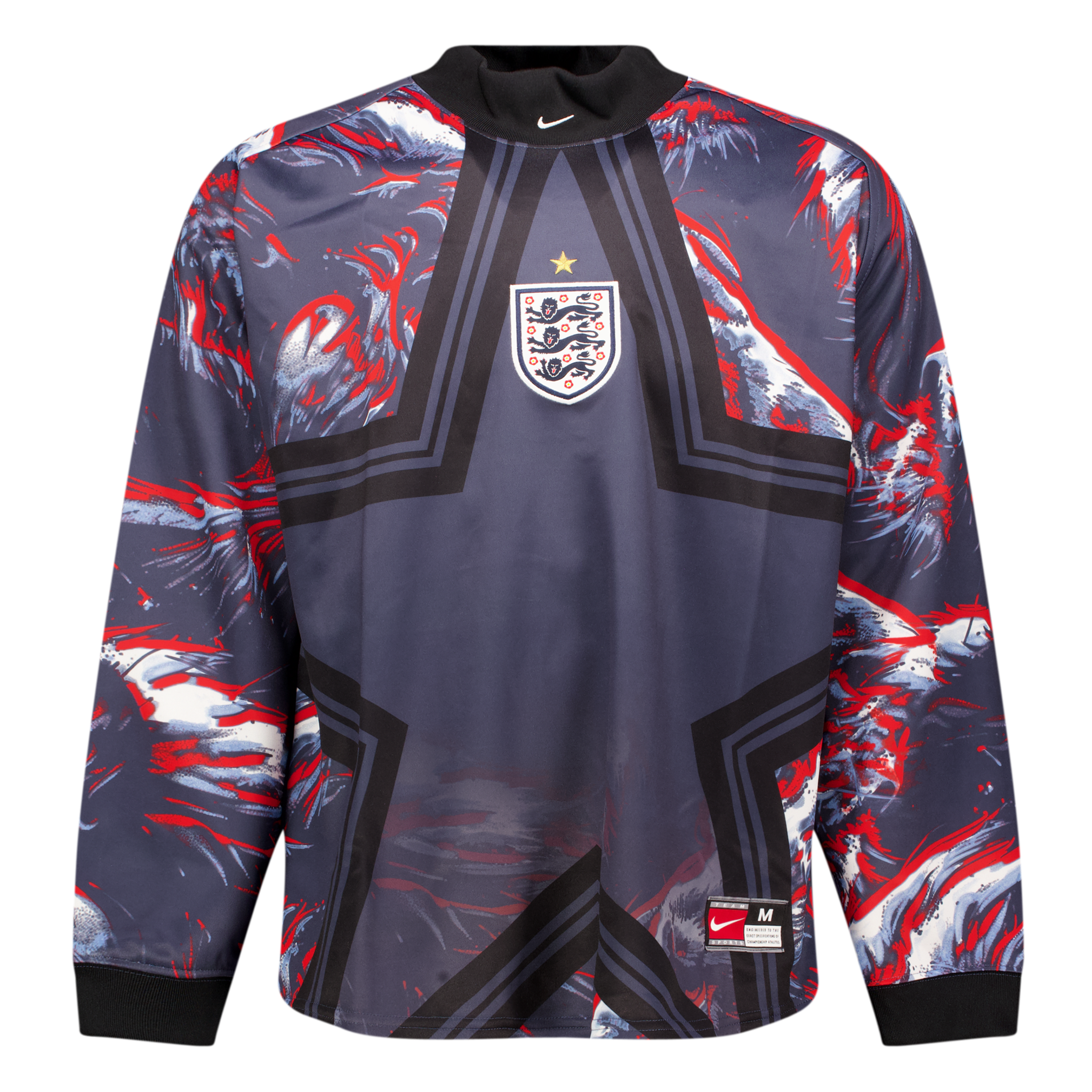 England Authentic Goalkeeper Soccer Shirt