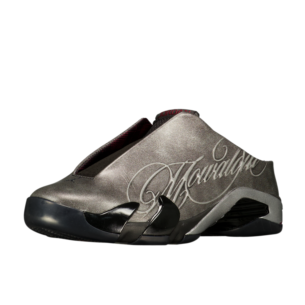 Mowalola X Air Jordan 14 Retro Mule 'Metallic Silver'