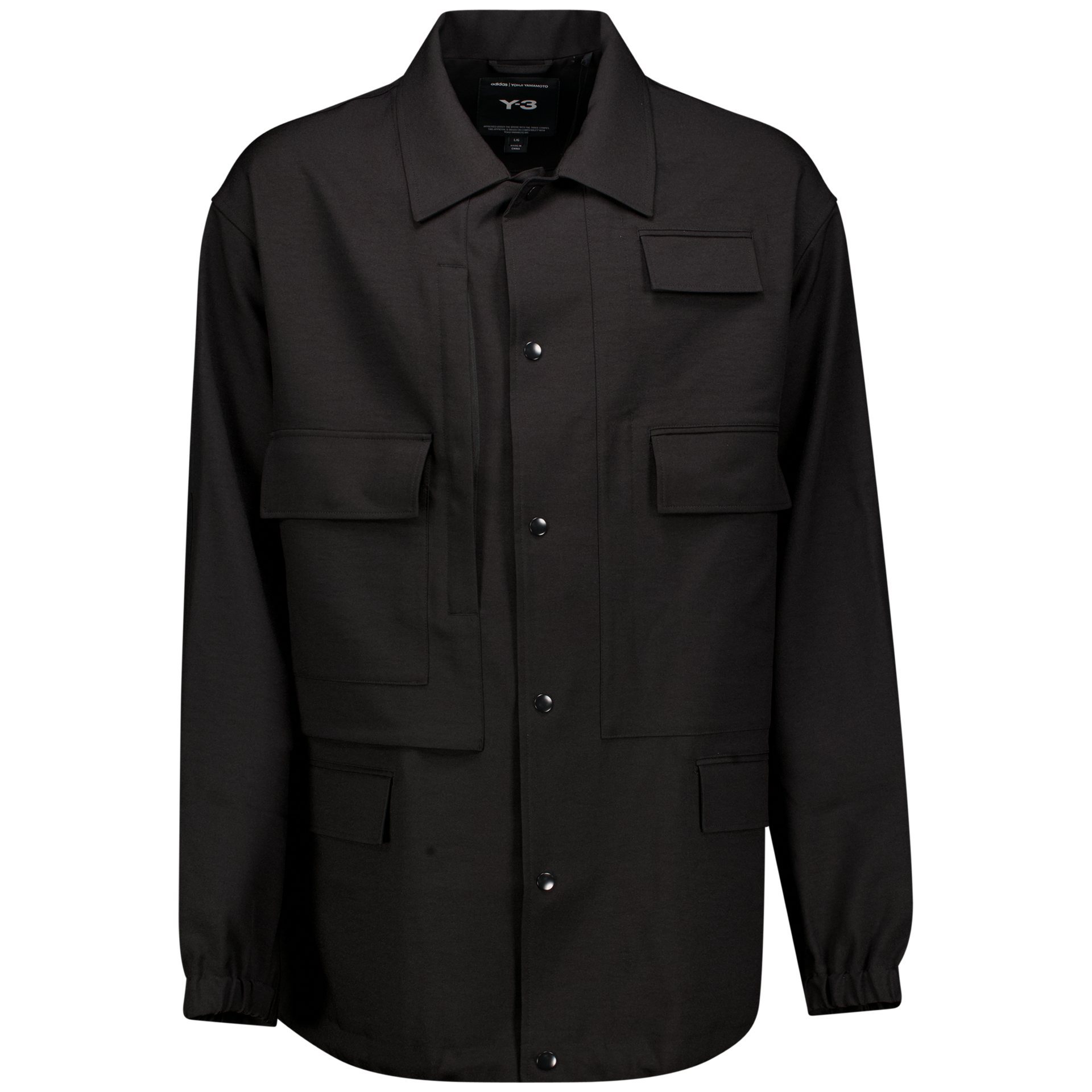Y's for men Cotton Military Jacket Black 【公式通販】