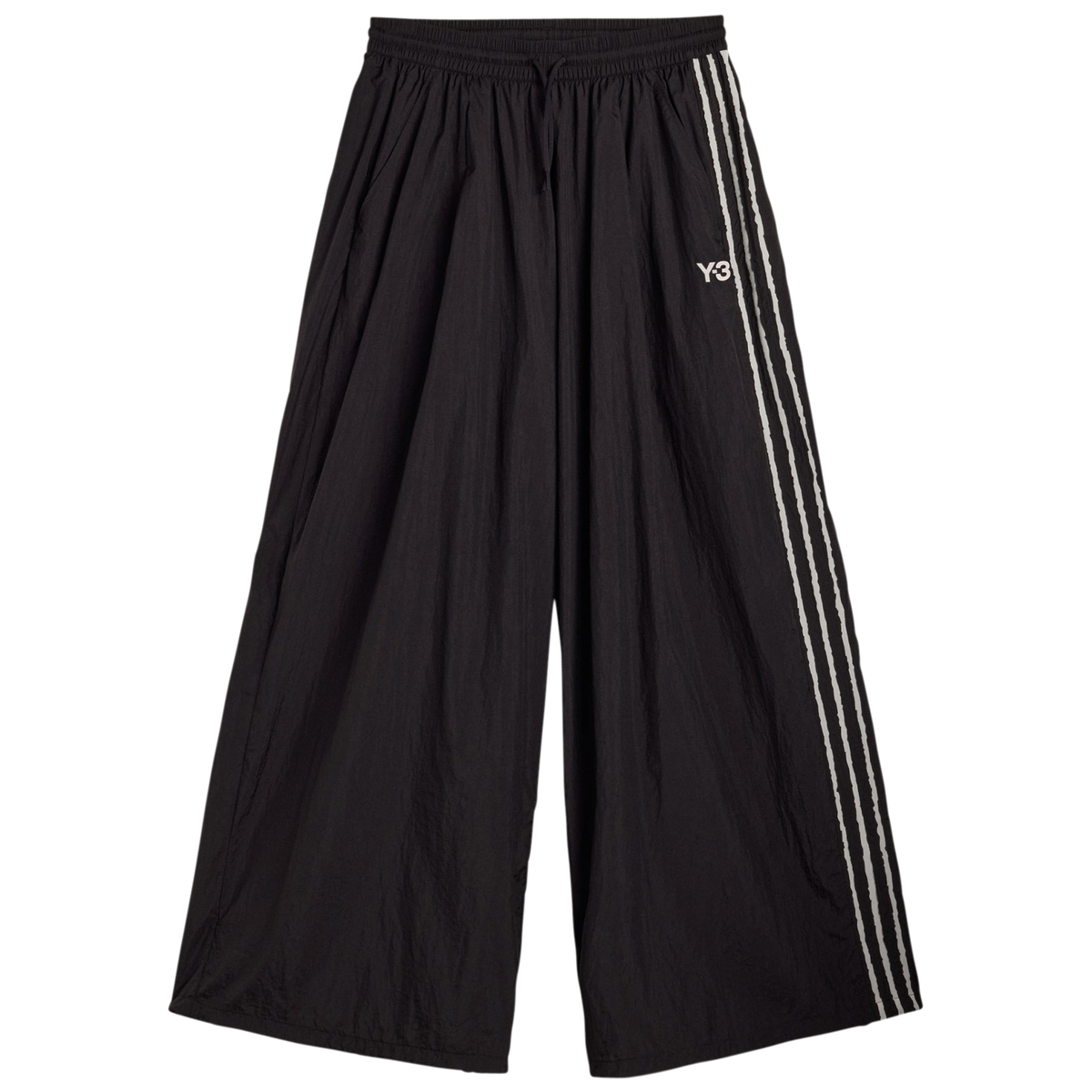 Raw Edge 3 Stripes Wide Pants