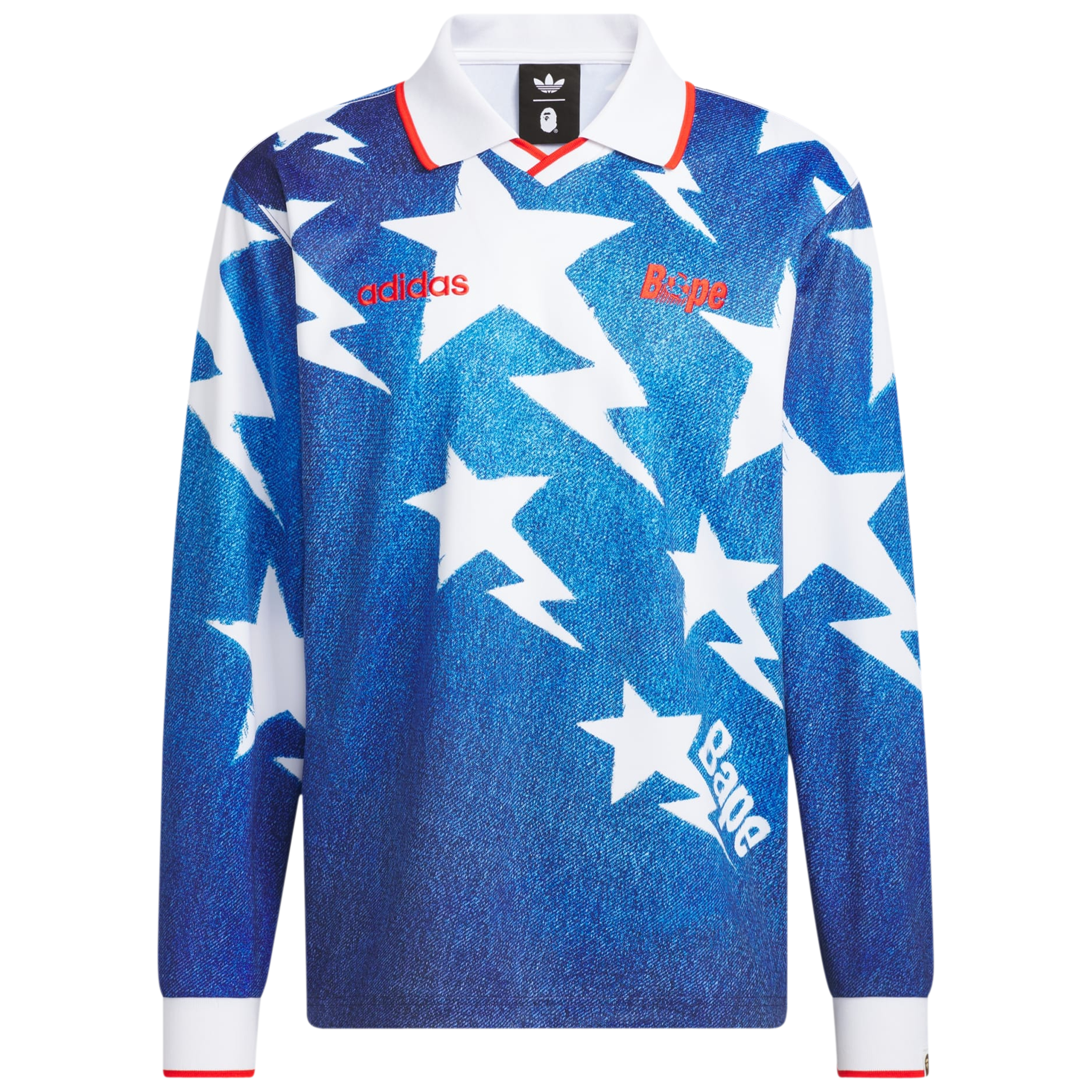 Bape X Adidas LSL Star Jersey