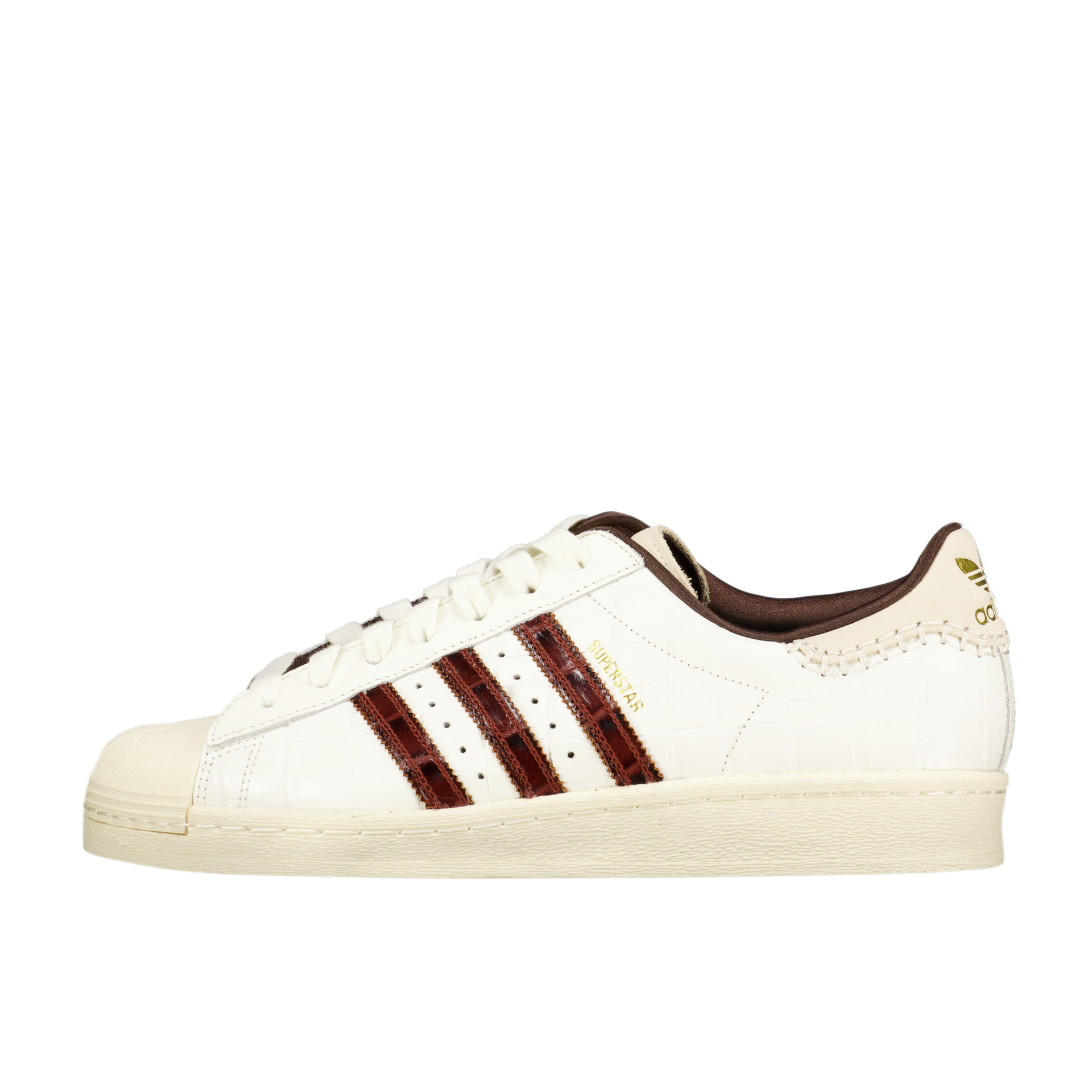 靴 Adidas Wales Bonner SuperStar ADIDAS ORIGINALS + Wales Bonner Superstar croc-effect leather