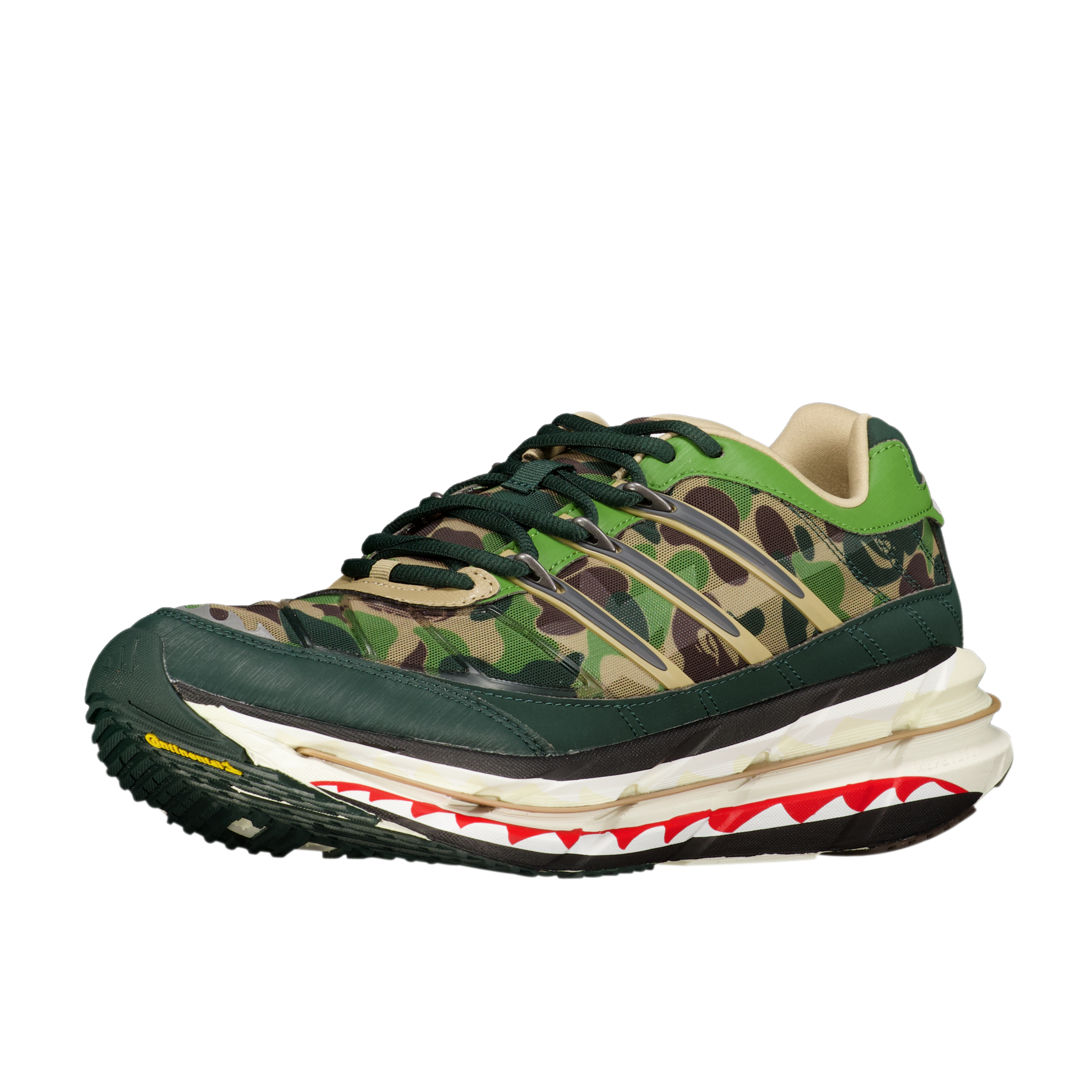 Bape X Adidas Adistar Hrmy 'Camo Green'