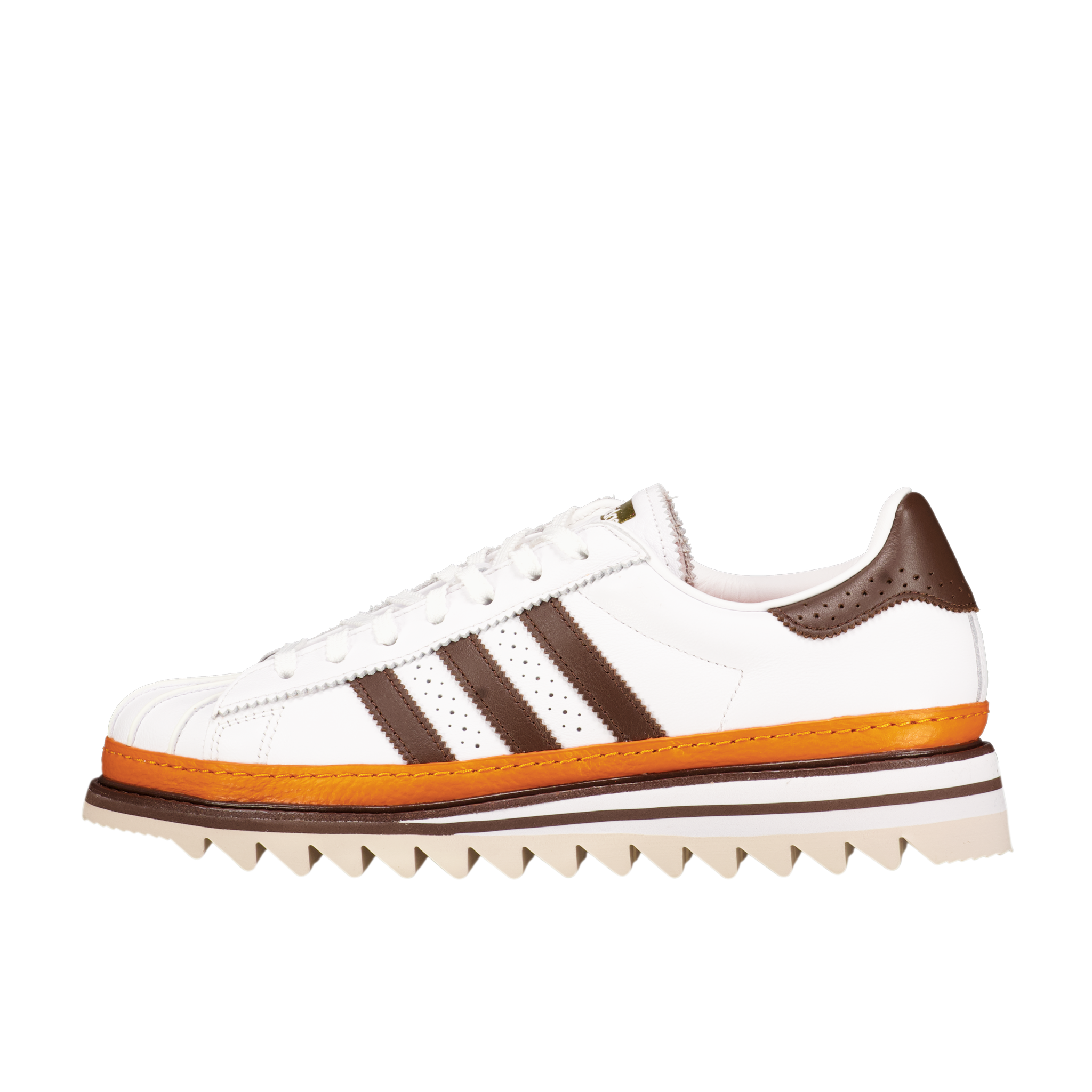 Bape X Edison Chen Clot X Adidas Superstar 'Coffee'