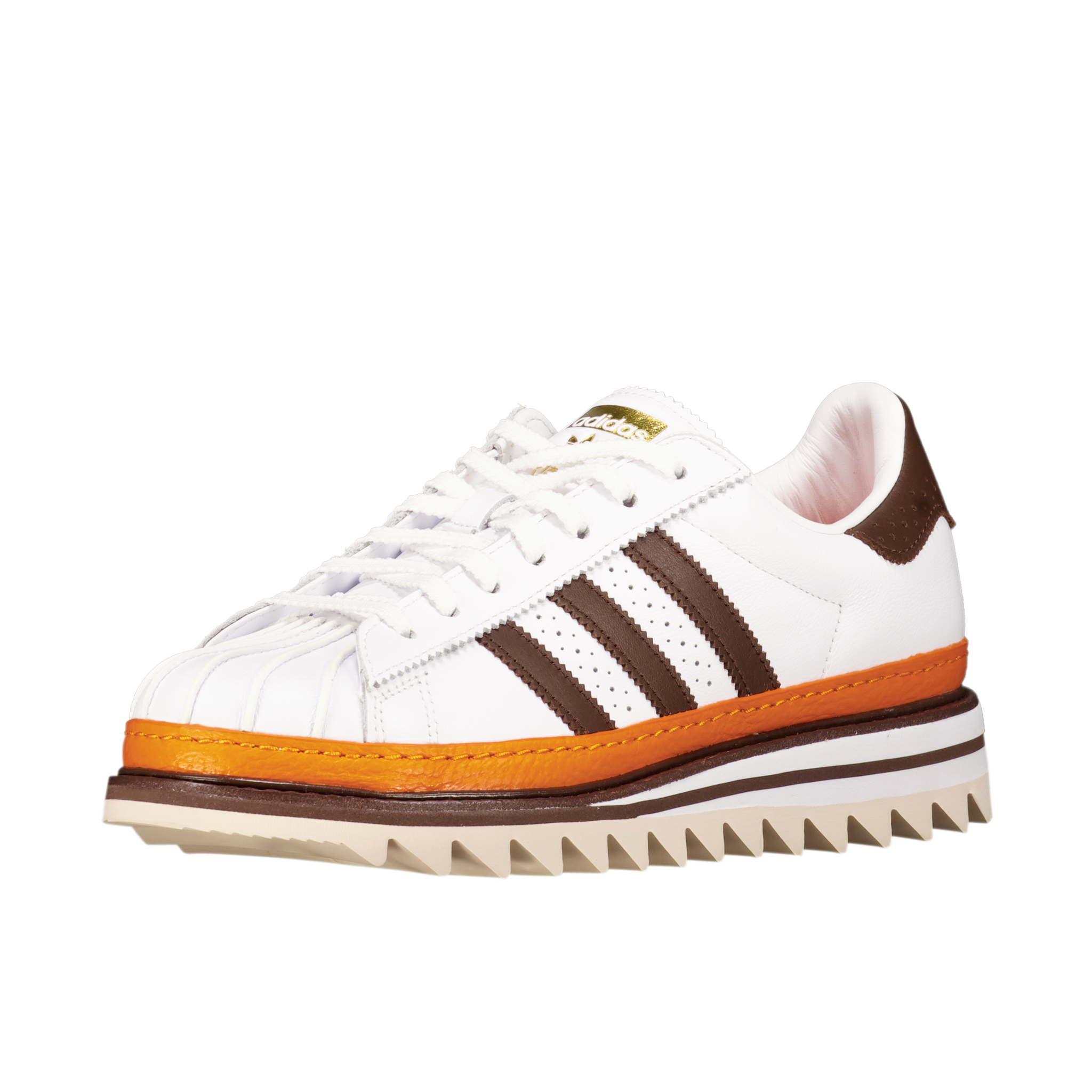 Bape X Edison Chen Clot X Adidas Superstar 'Coffee'