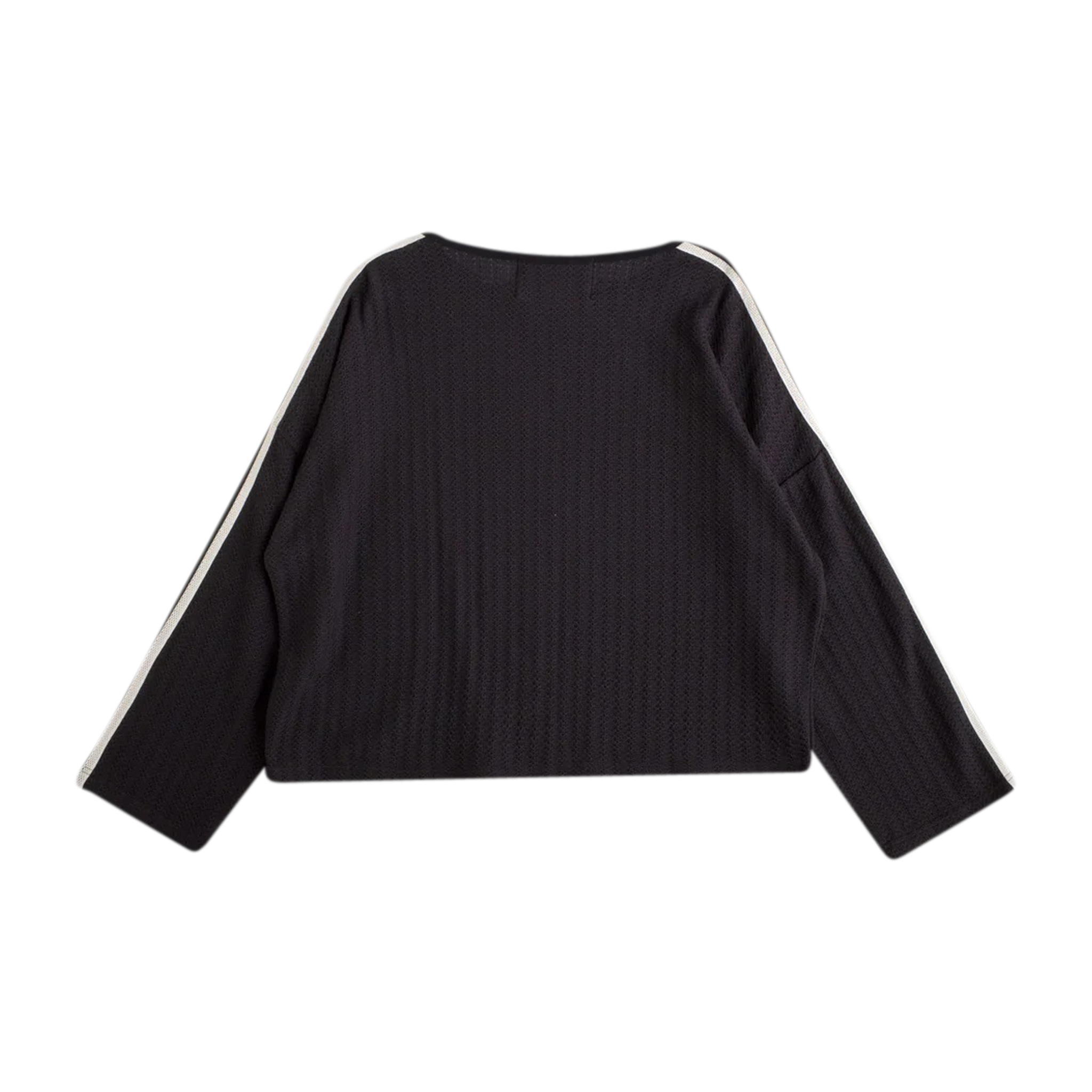Panel Trim Knit Sweater