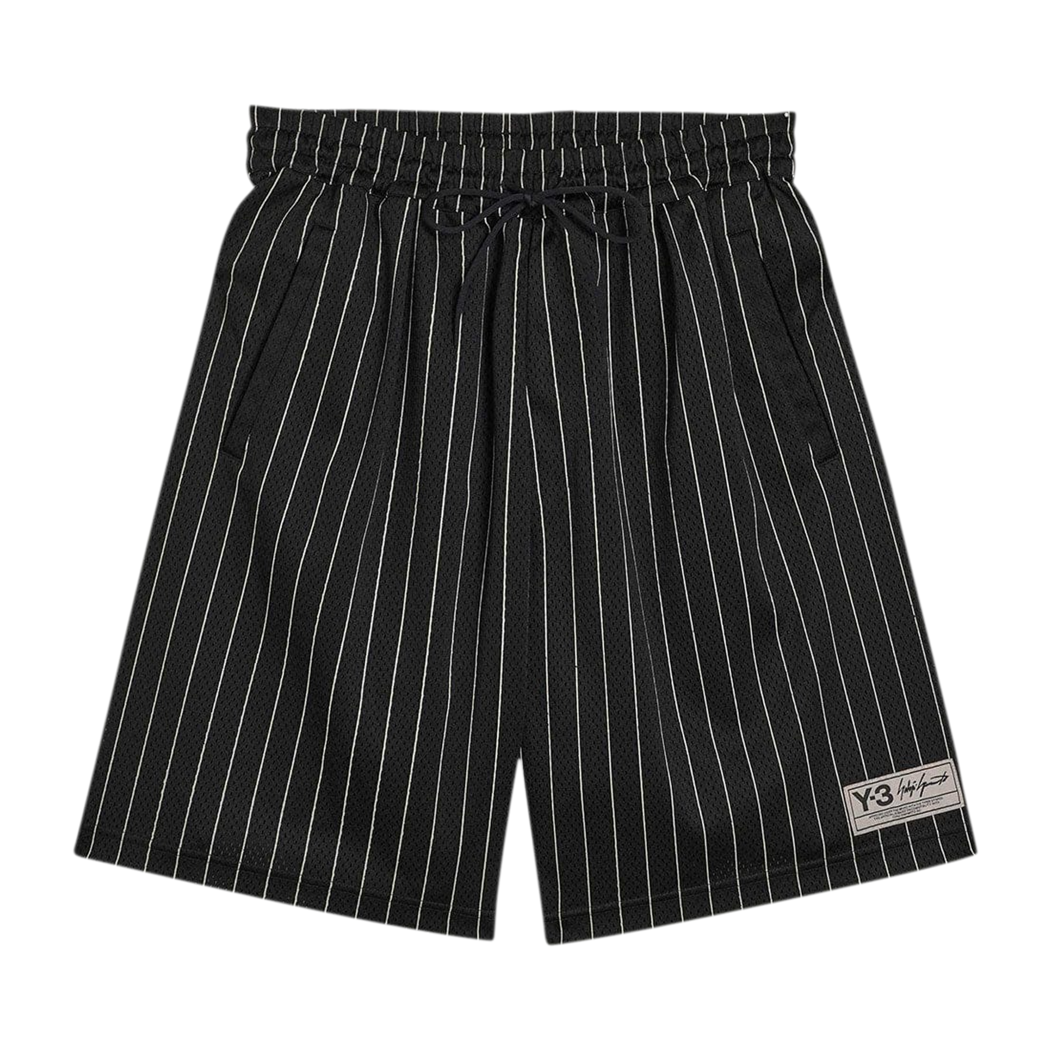 Y-3 X Adidas Mesh Pinstripe Shorts