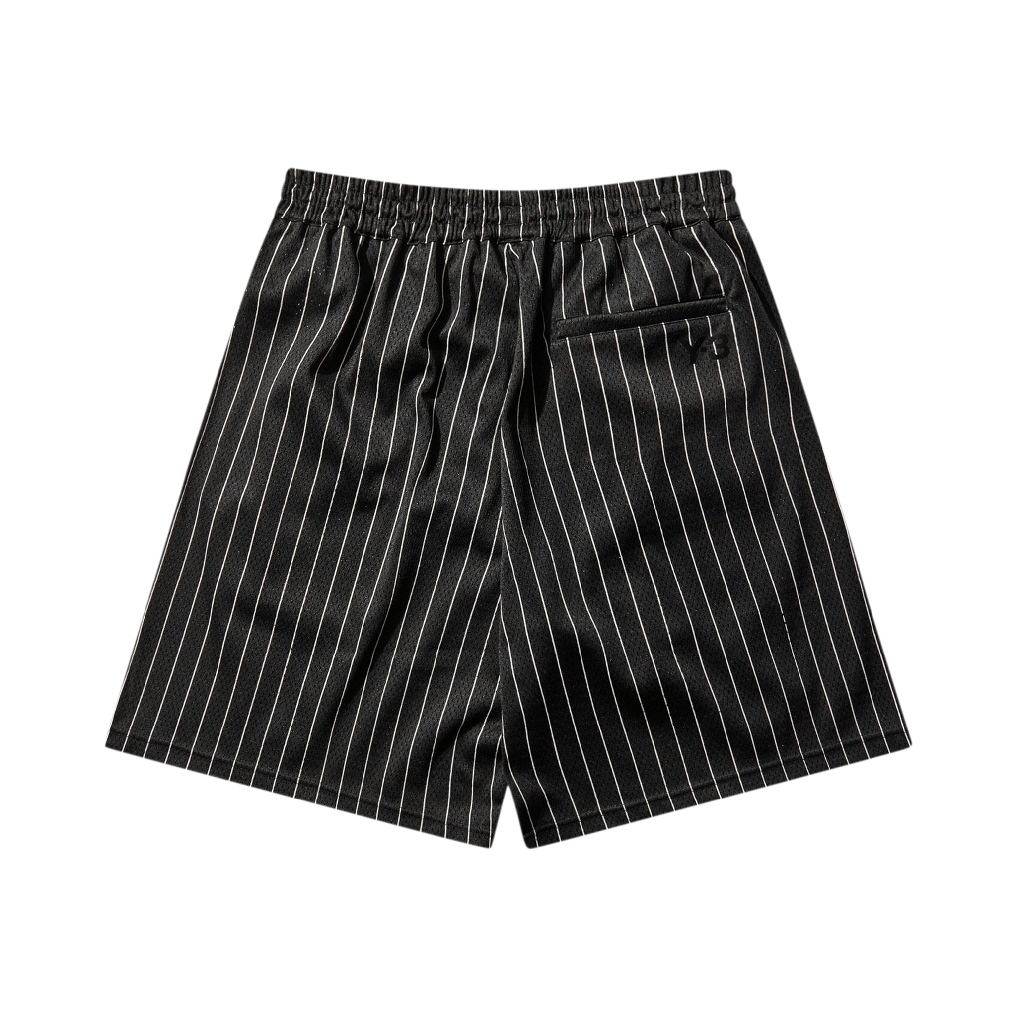 Y-3 X Adidas Mesh Pinstripe Shorts