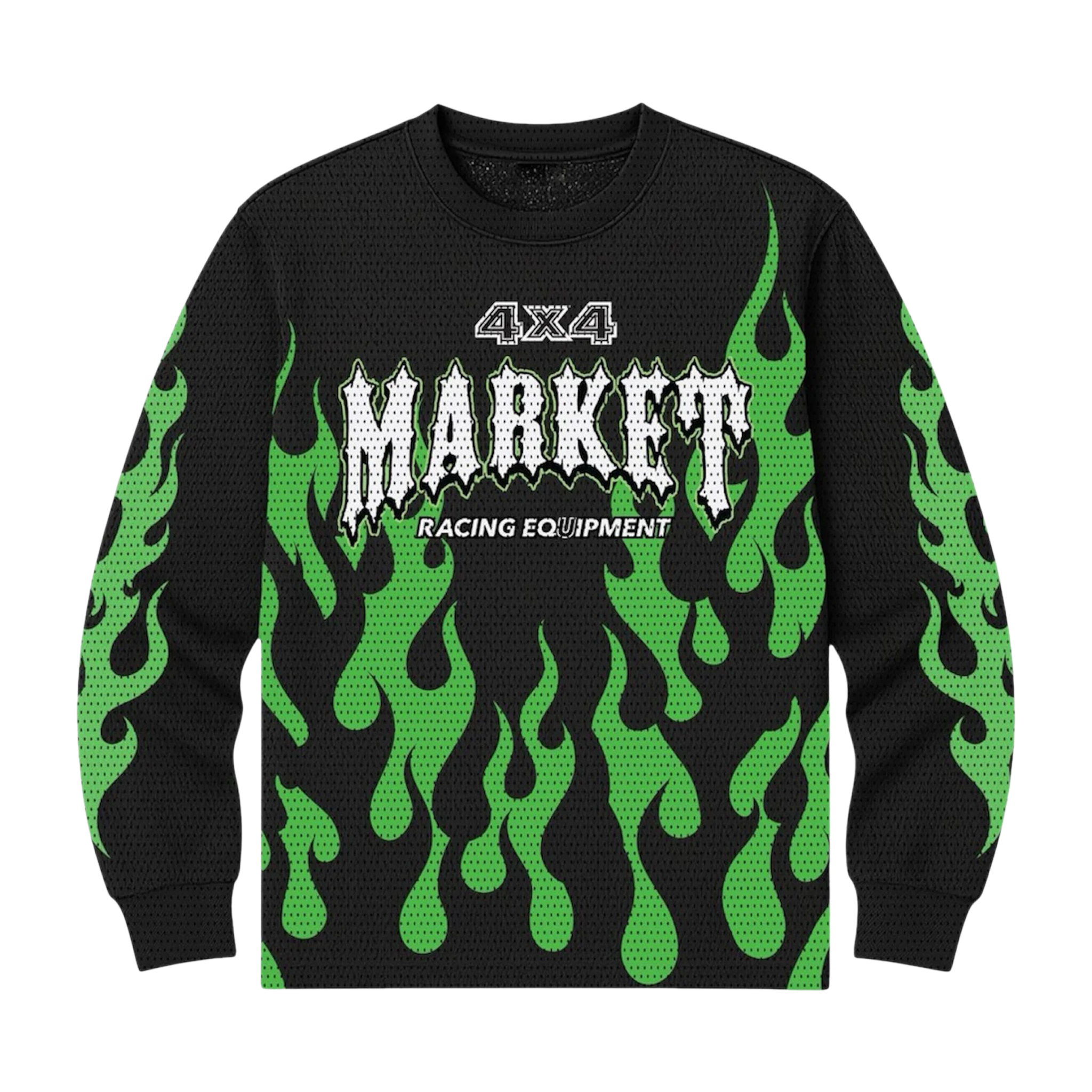 Toxic Flames Mesh Jersey