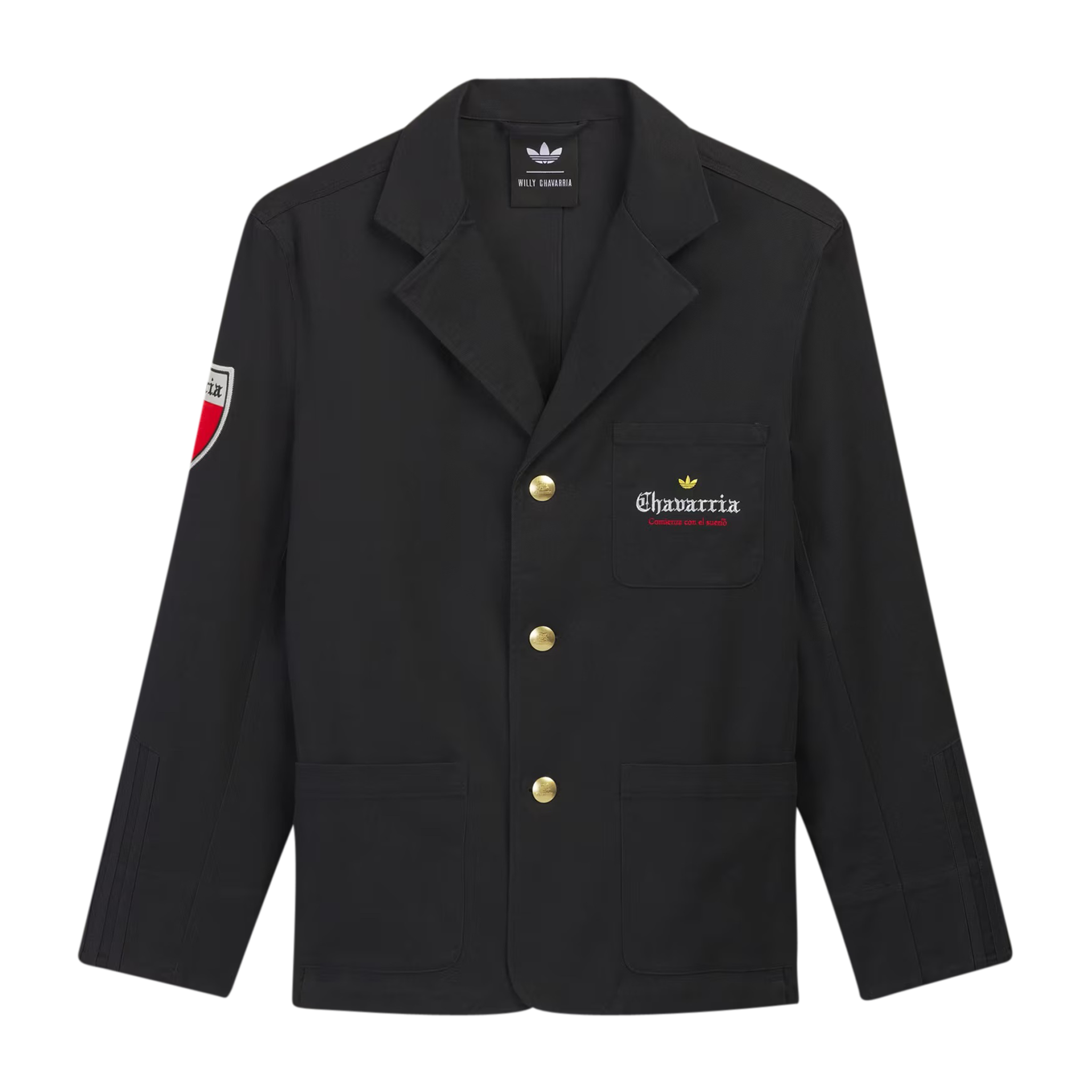 Willy Chavarria X Adidas Player Twill Blazer Jacket
