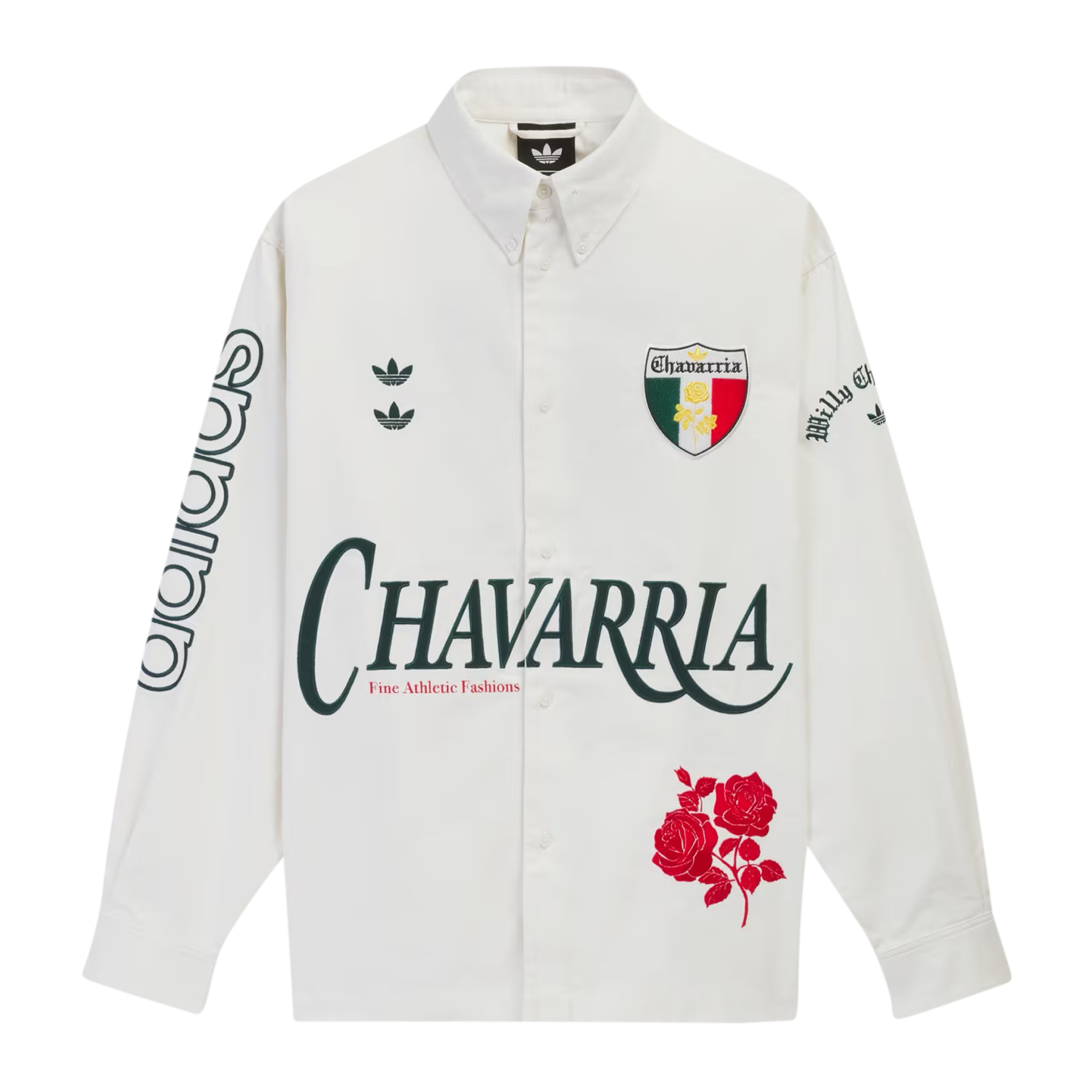 Willy Chavarria X Adidas Button Up
