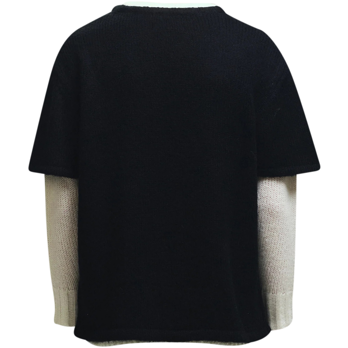 Double Knit Layered Sweater