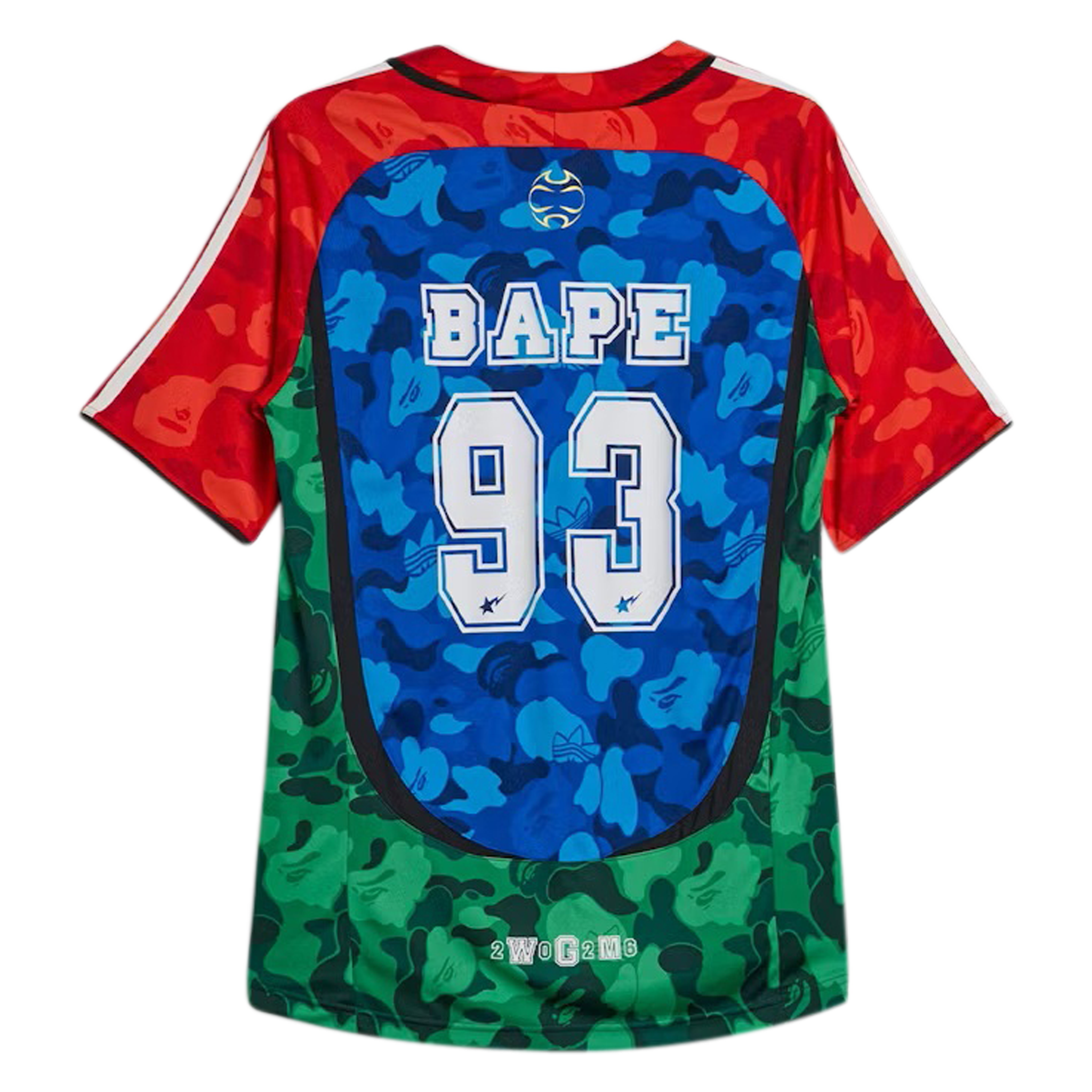 Bape X Adidas Teamgeist Tee