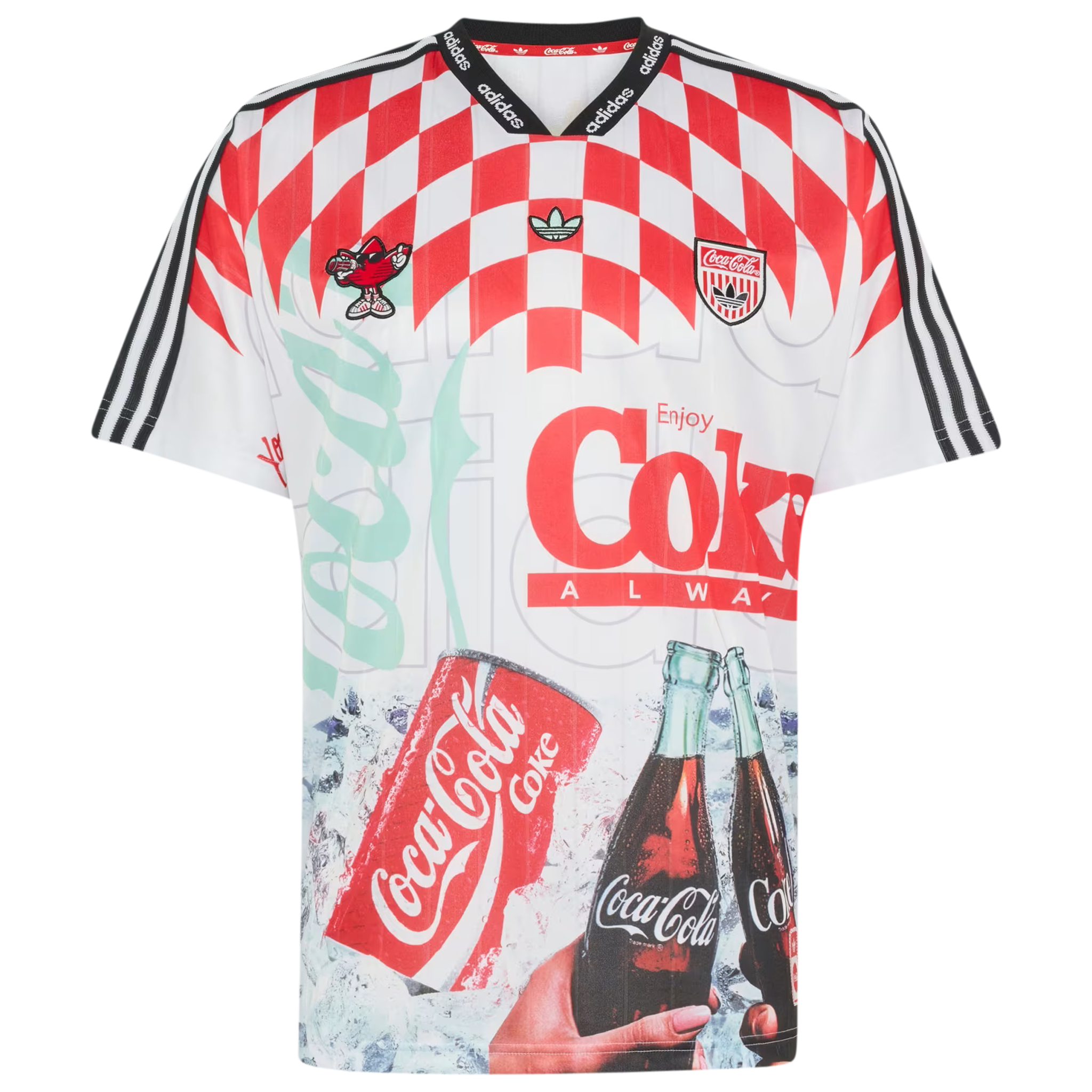 Coca-Cola X Adidas Classic Sport Mash up Jersey