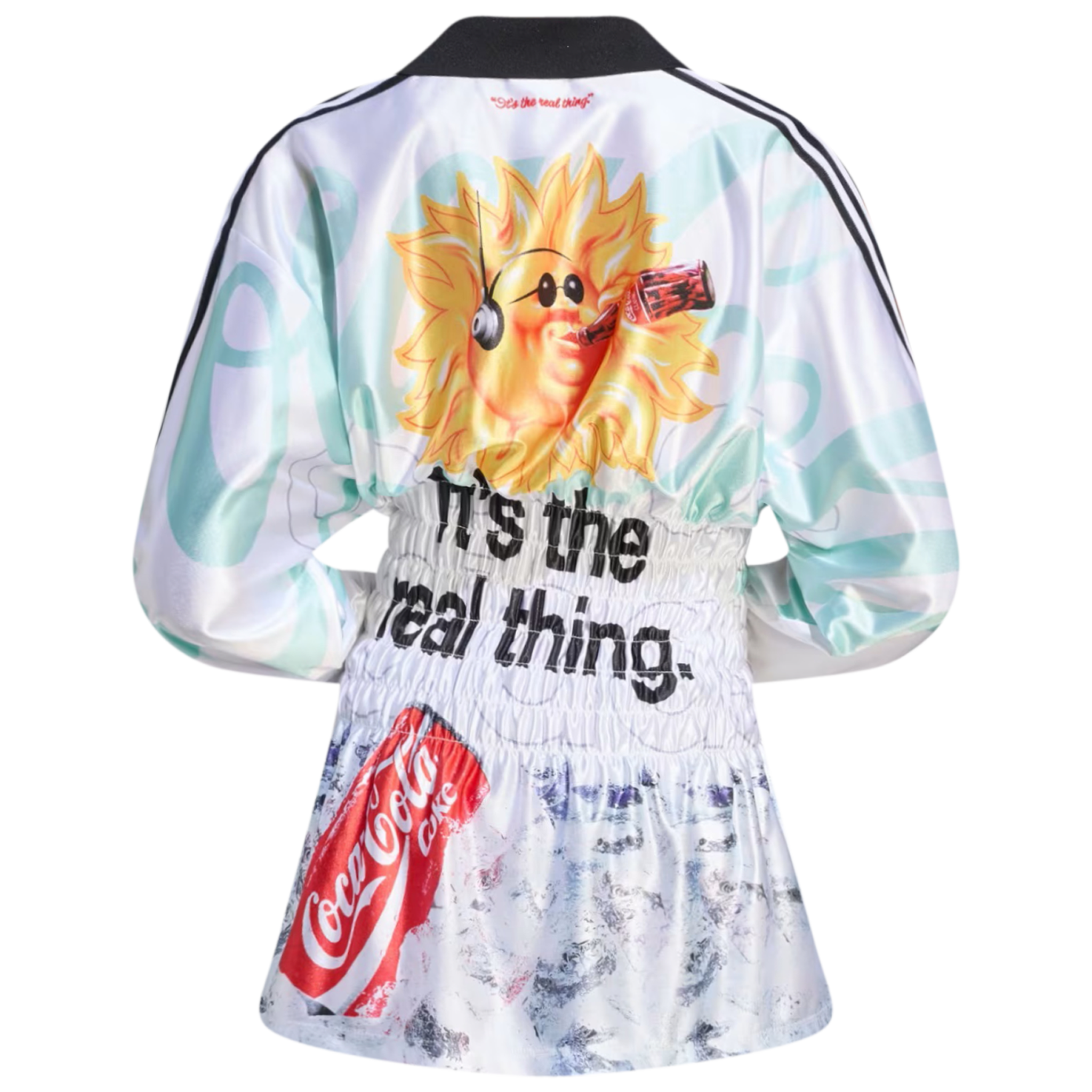 Coca-Cola X Adidas Mash up Smocked Jersey