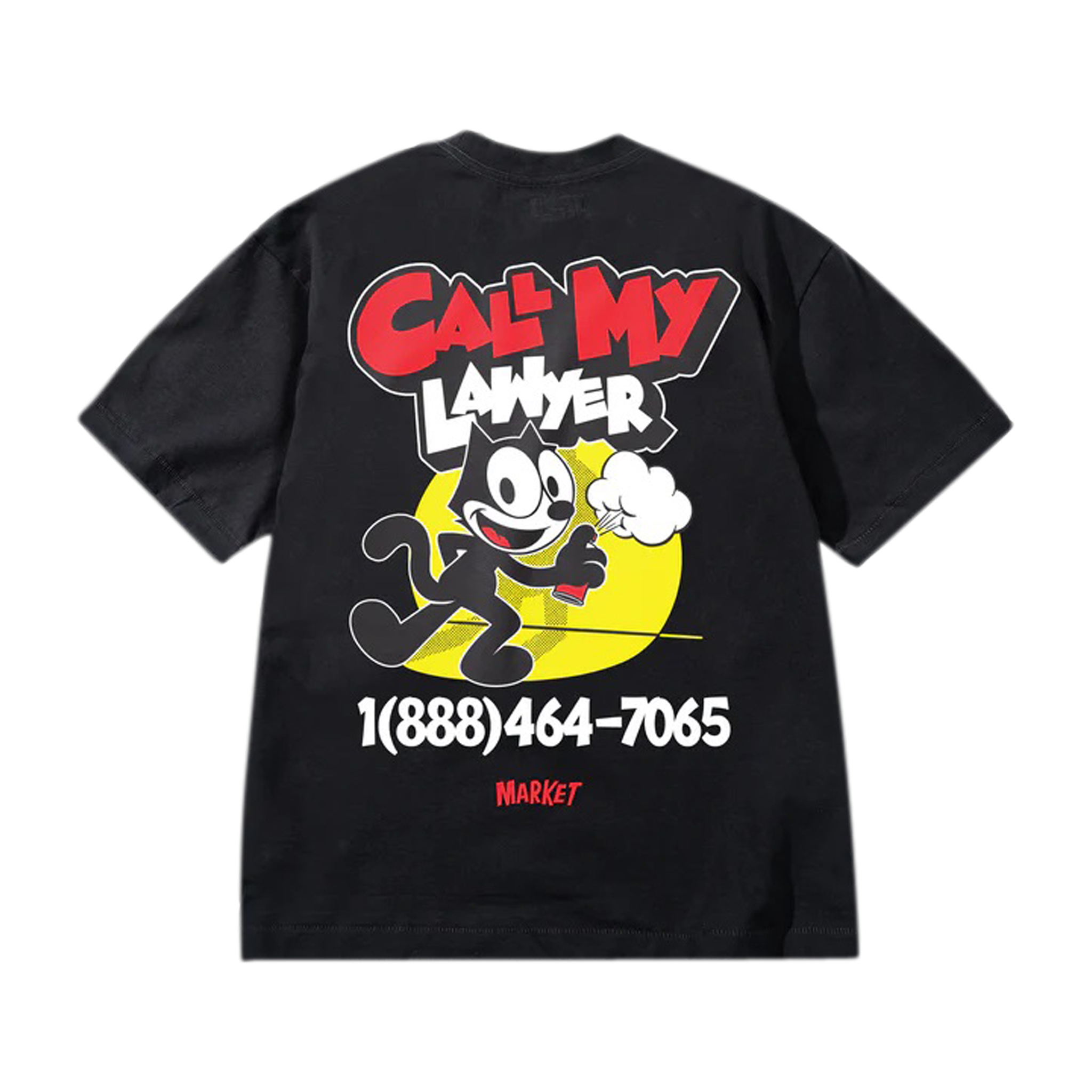 Felix the Cat X Market Cat Spray Paint Tee Shirt
