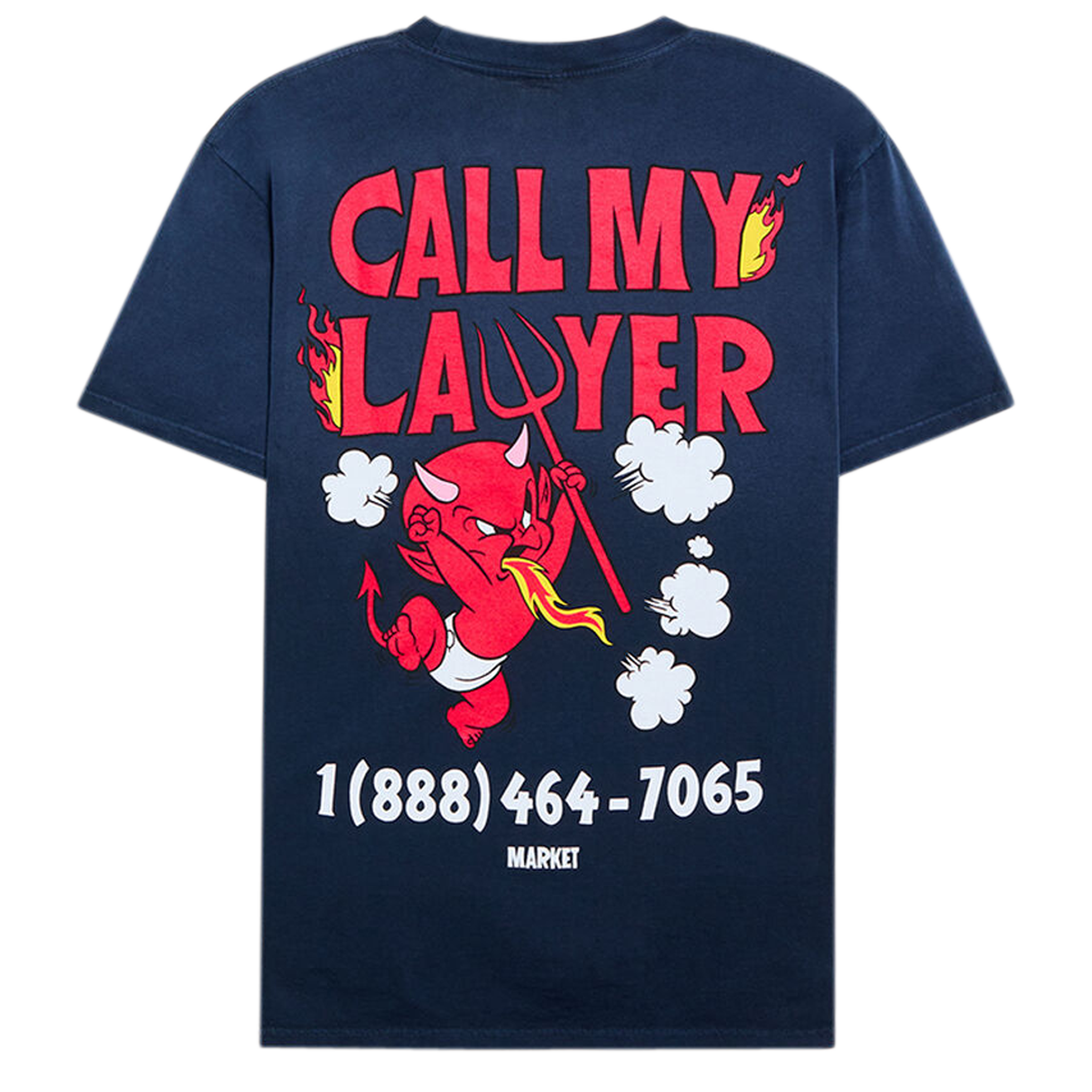 Hot Stuff X Market Call My Lawyer T-Shirt