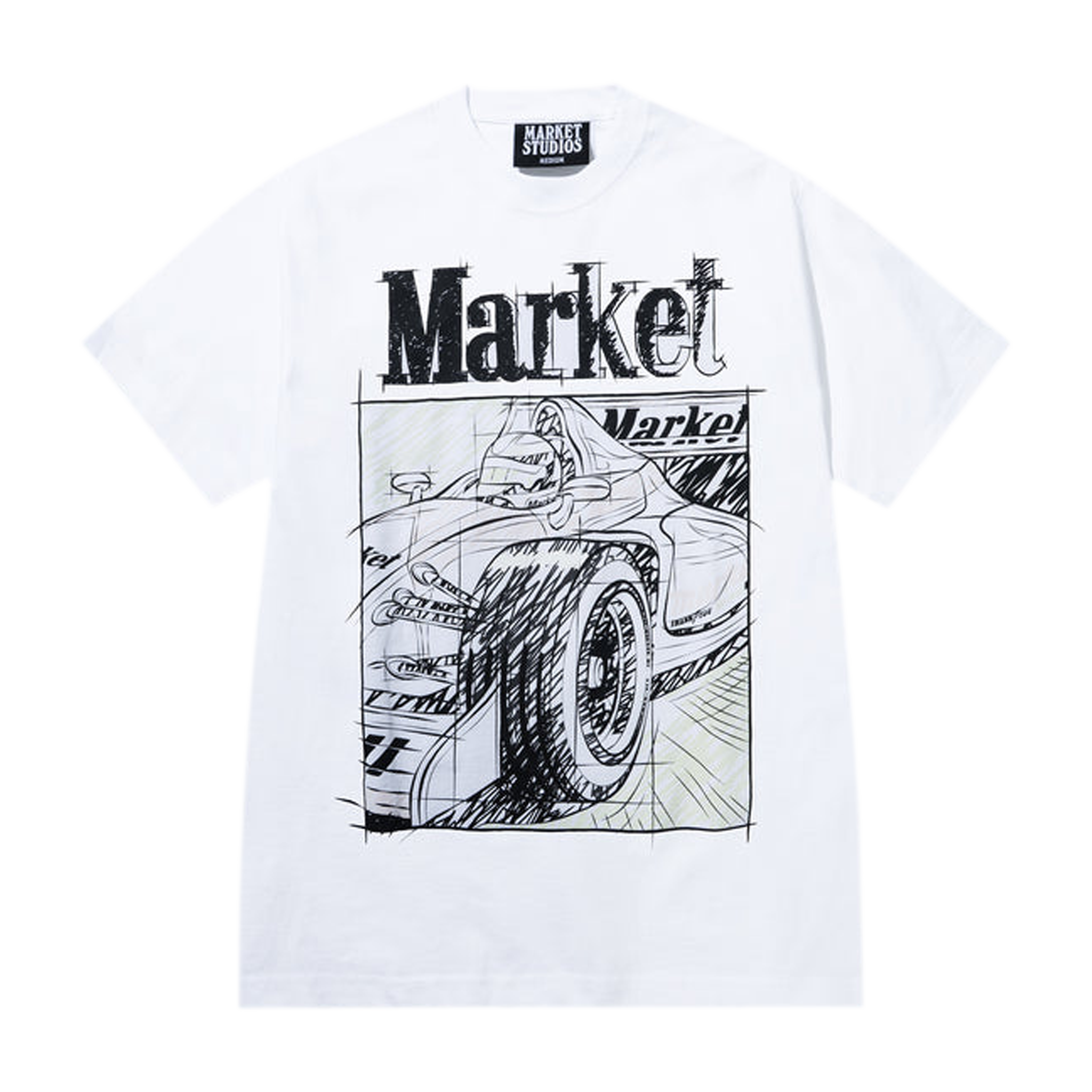 Scribbled Formula UV T-shirt