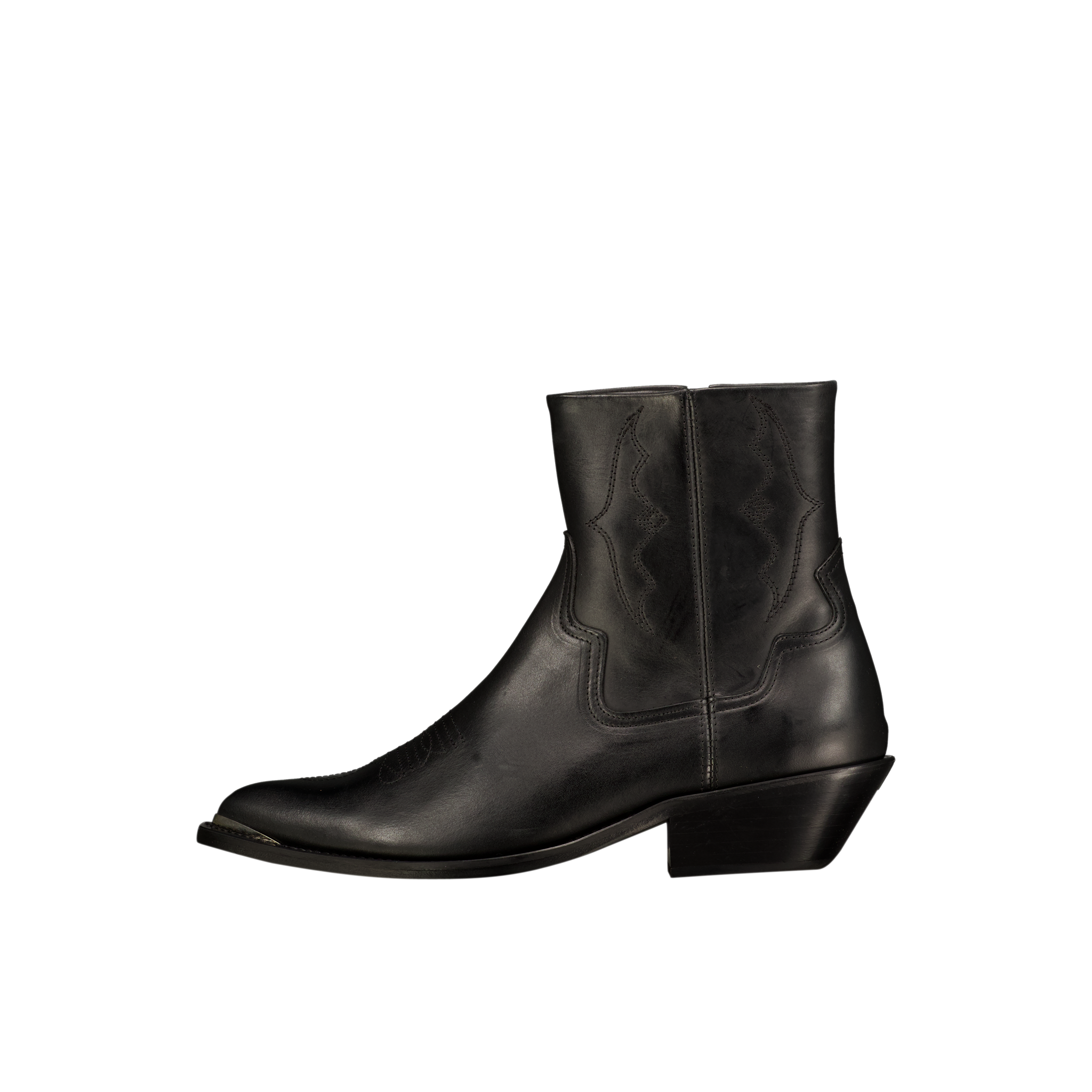 Michael Zip Boot Leather