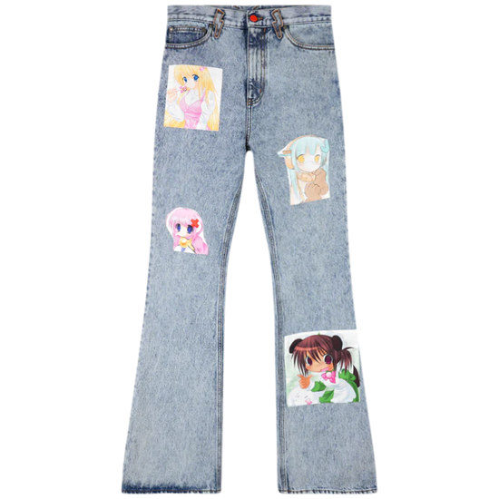 Flares W/ Anime Patches