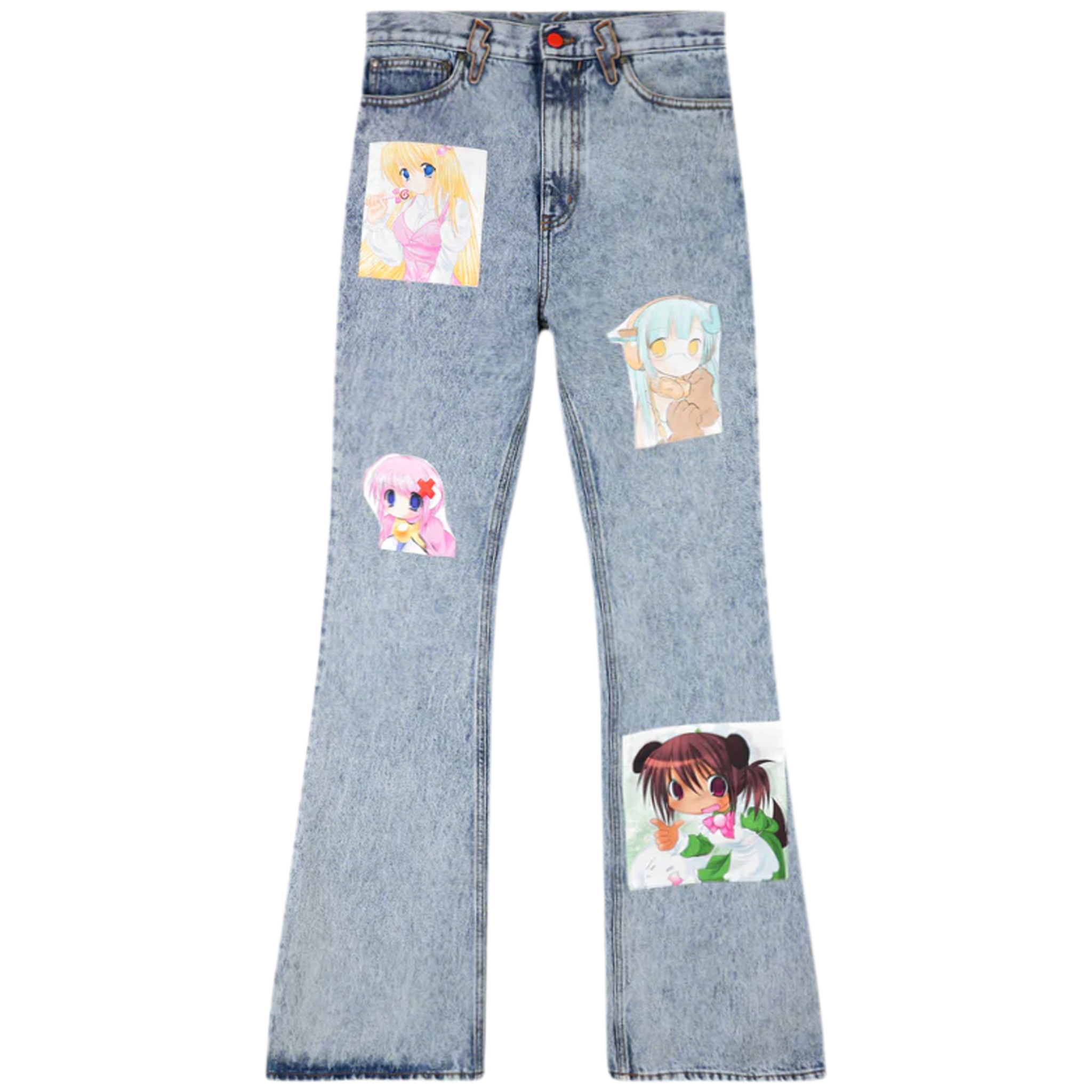 Flares W/ Anime Patches