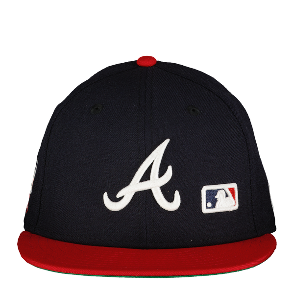 Wish ATL X Atlanta Braves Highlights 59Fifty Hat 'Navy/Red'
