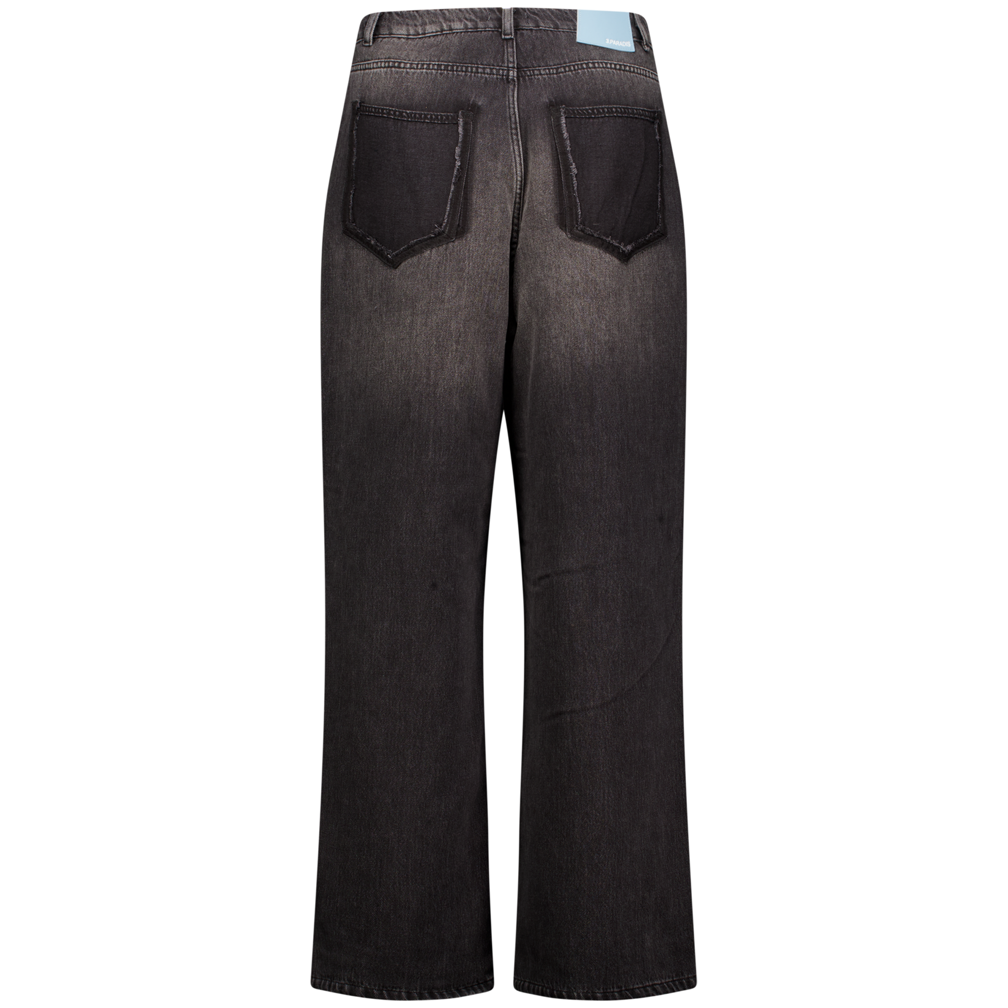 Wide Leg Padded Jeans