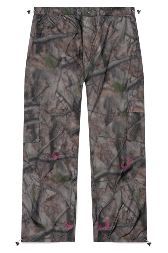 Fake Tree Camo Parachute Pant