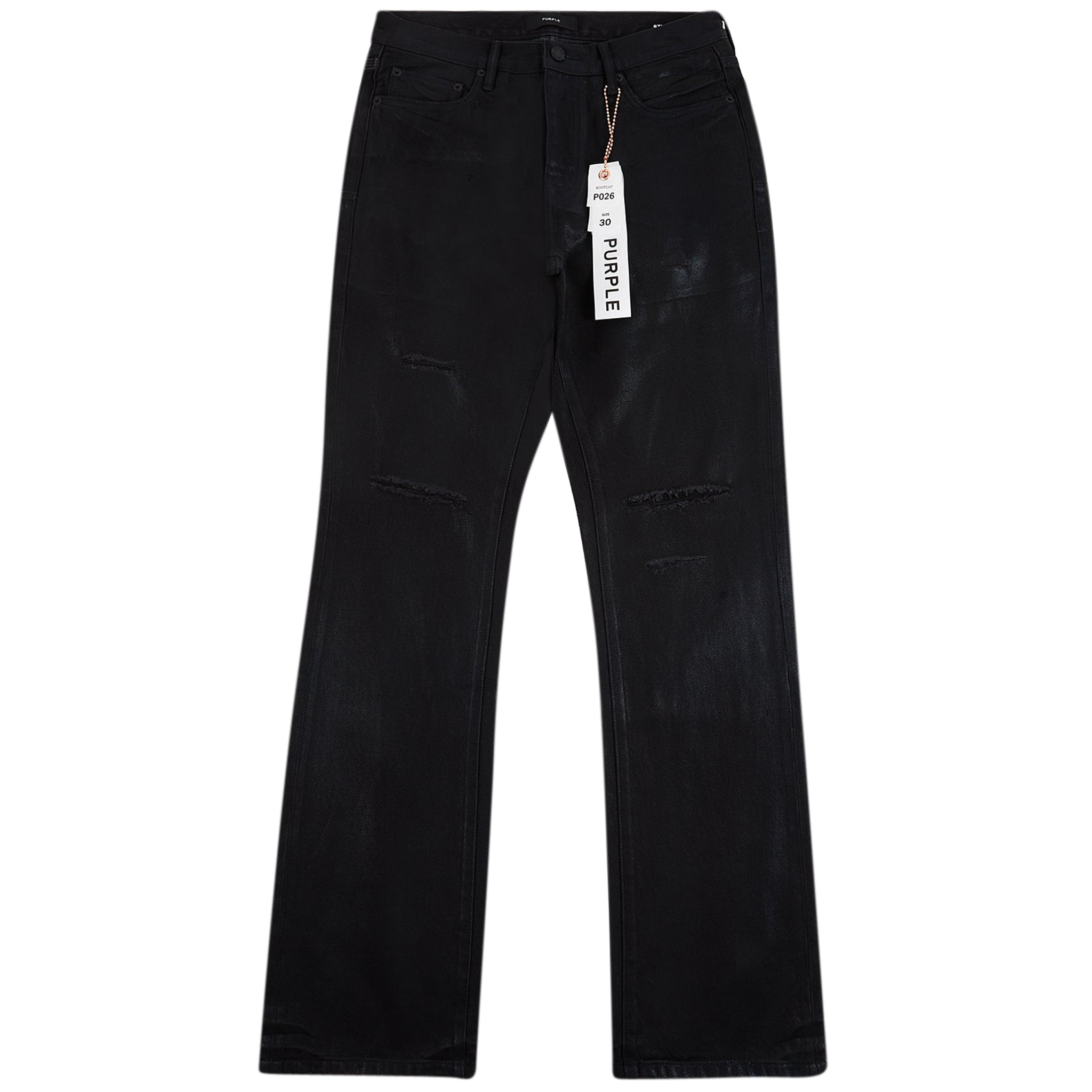 Rinsed Darkest Black Foil